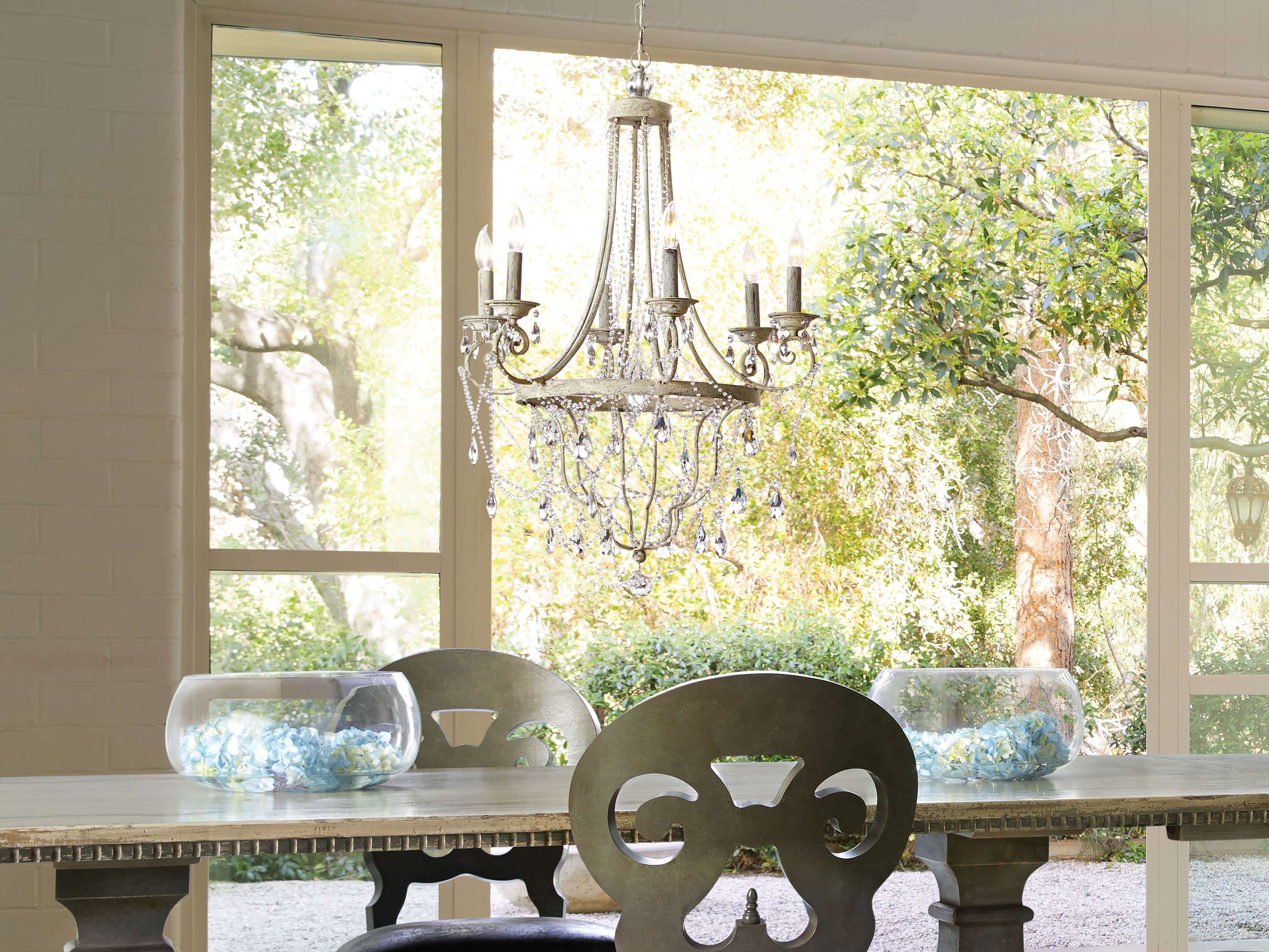Collier 6 Light Chandelier, slide 6 of 7