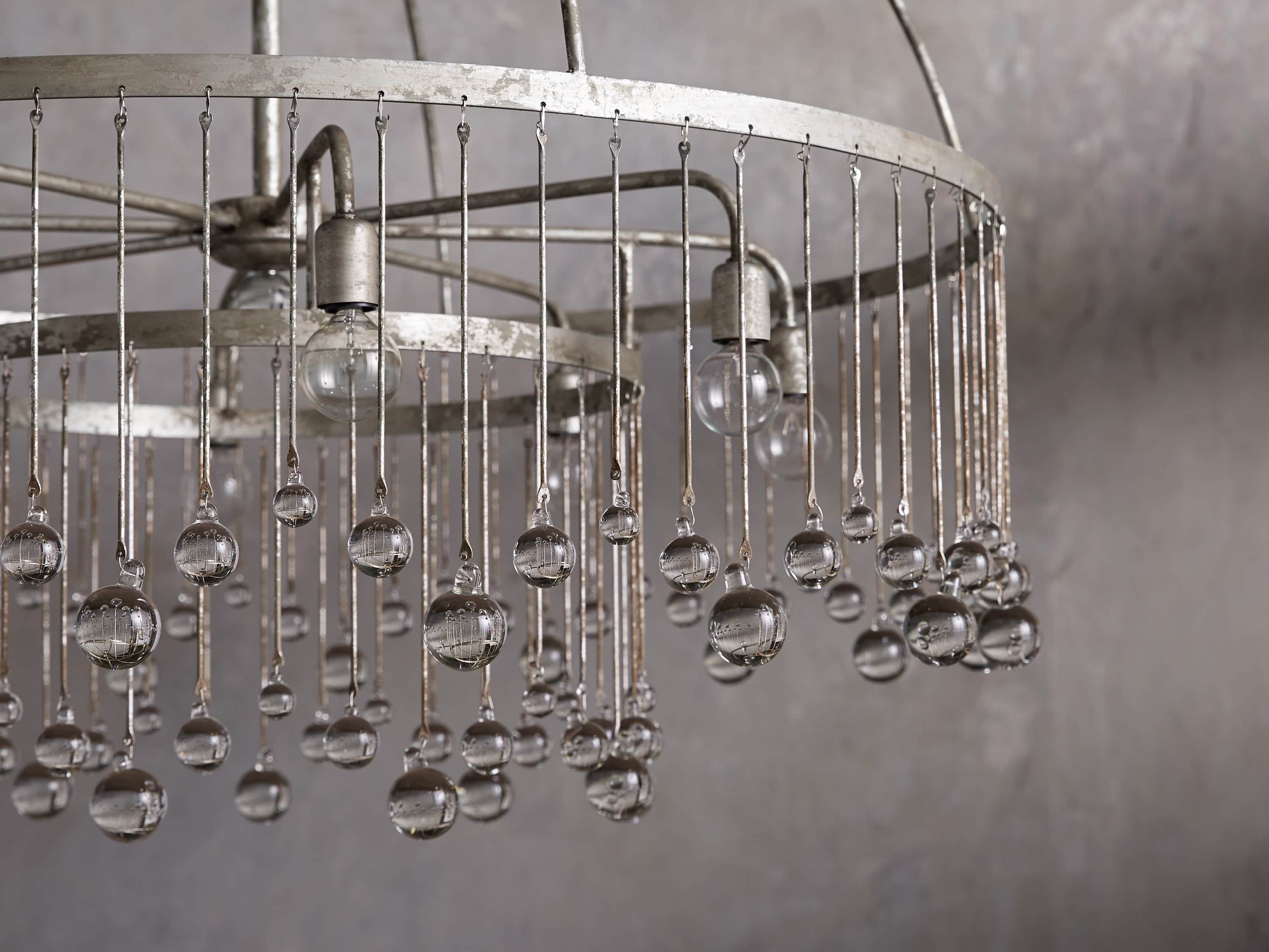 Aubrey 8 Light Chandelier in Silver, slide 2 of 7