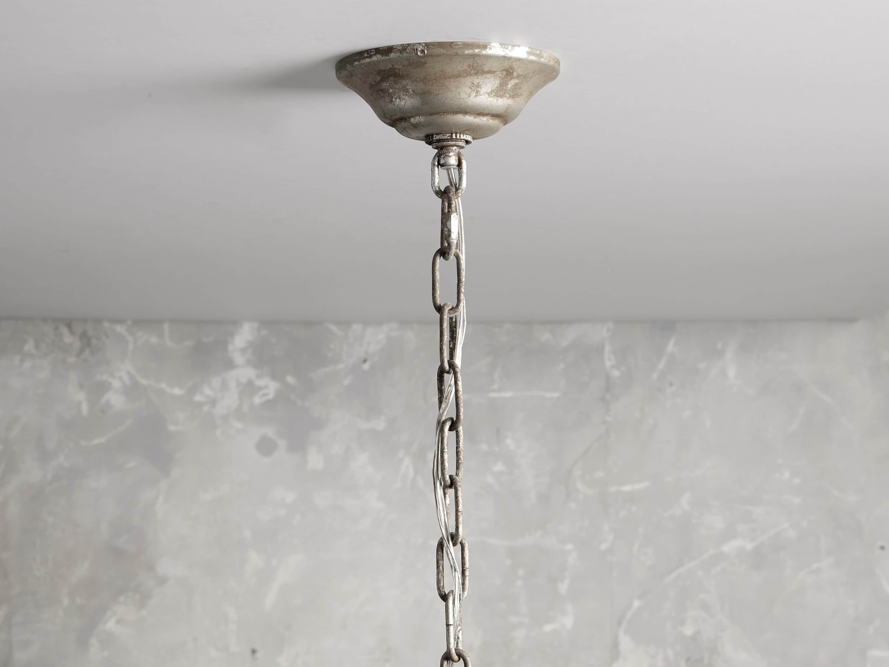 Aubrey 8 Light Chandelier in Silver, slide 3 of 7
