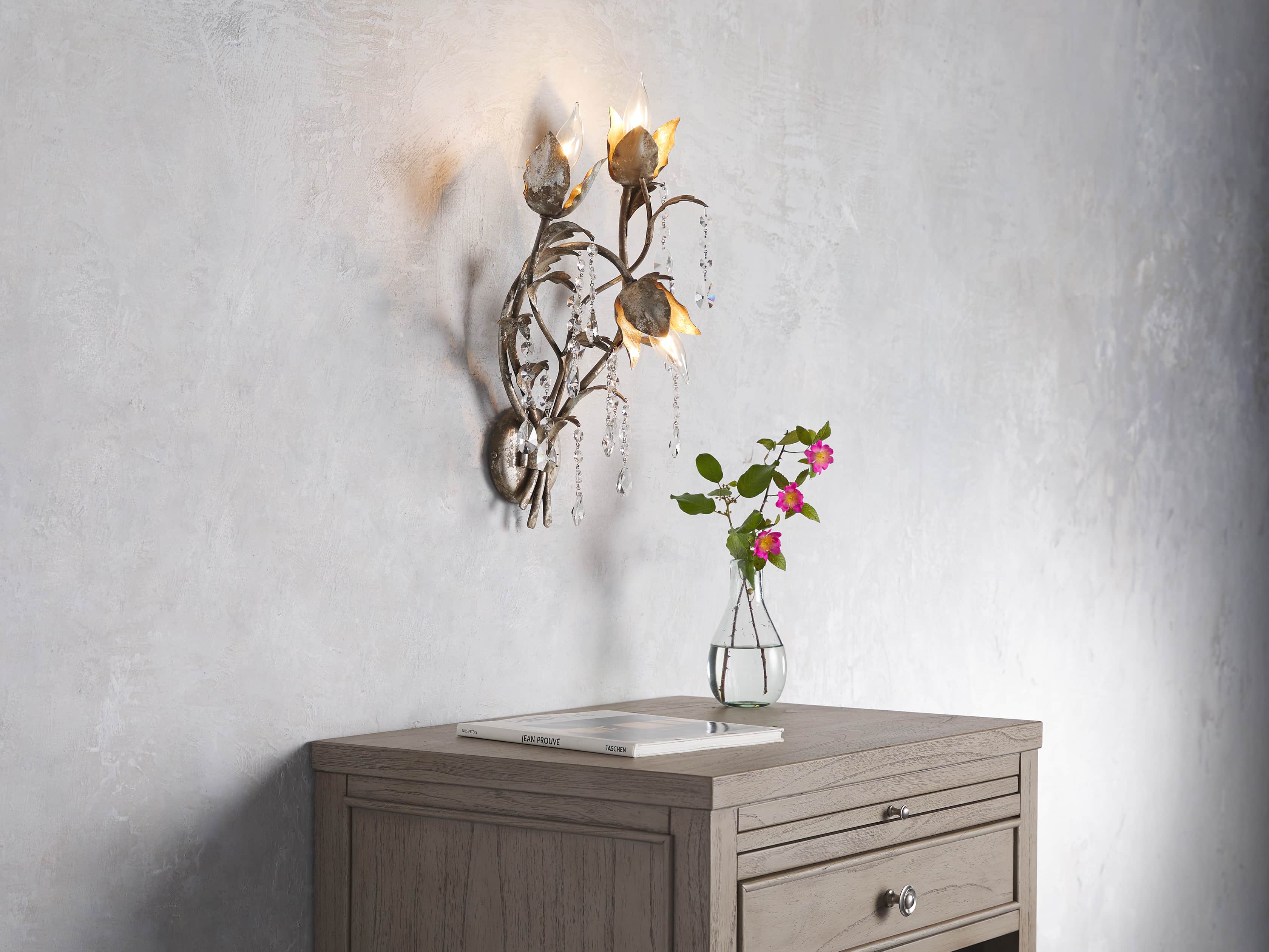 VITICCIO WALL SCONCE IN SILVER, slide 4 of 8