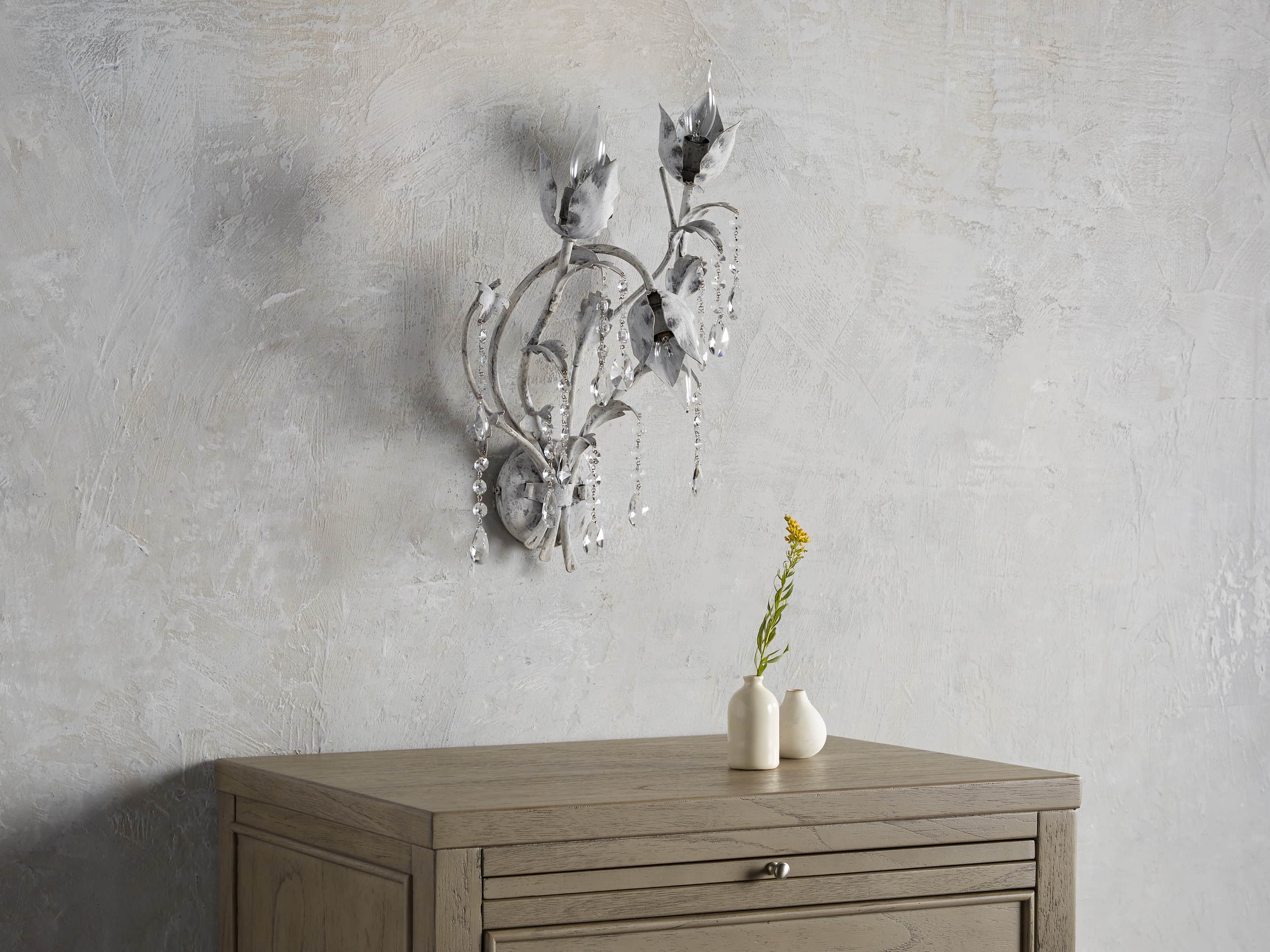 VITICCIO WALL SCONCE IN WHITE, slide 4 of 8