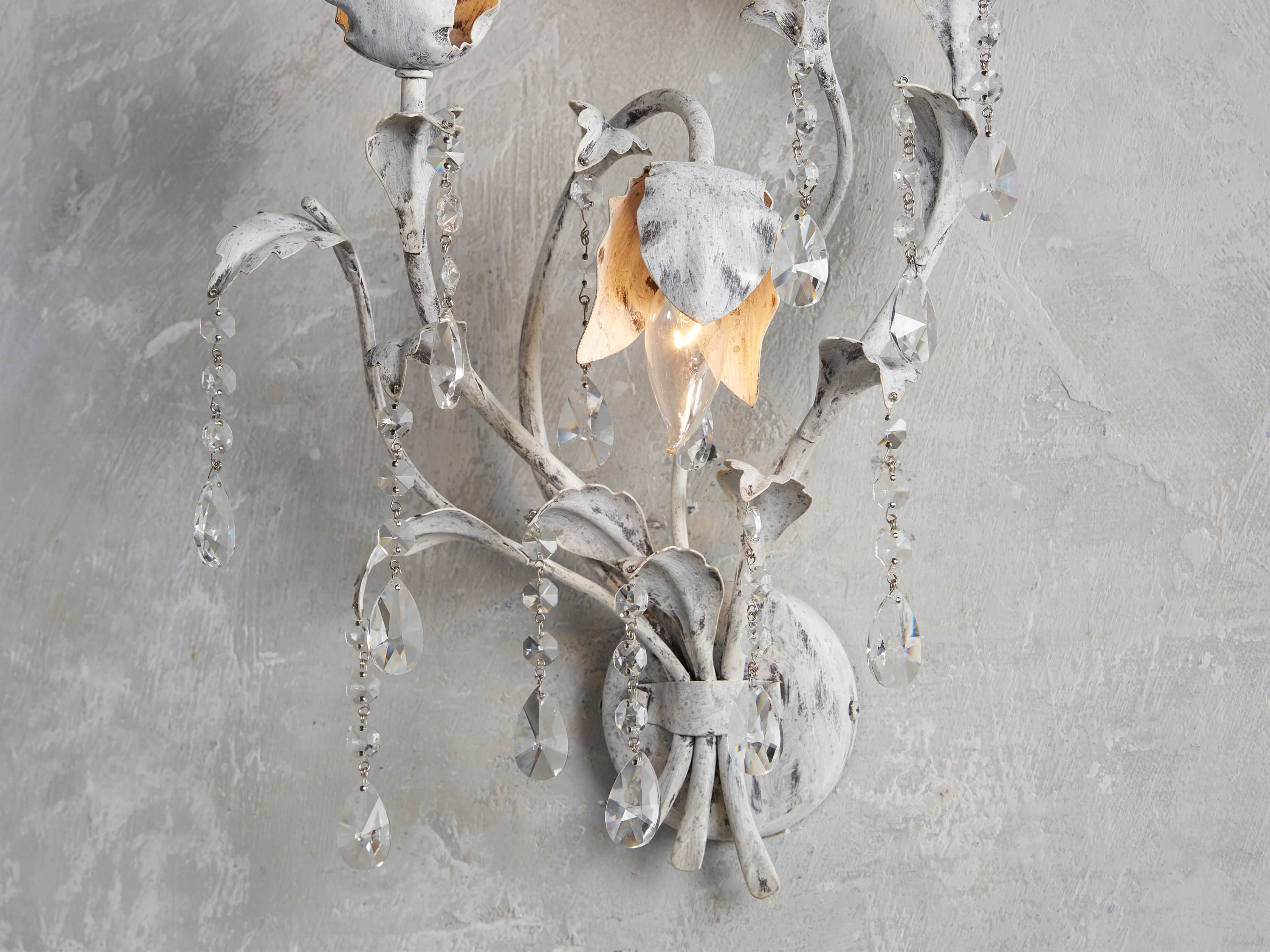 VITICCIO WALL SCONCE IN WHITE, slide 5 of 8