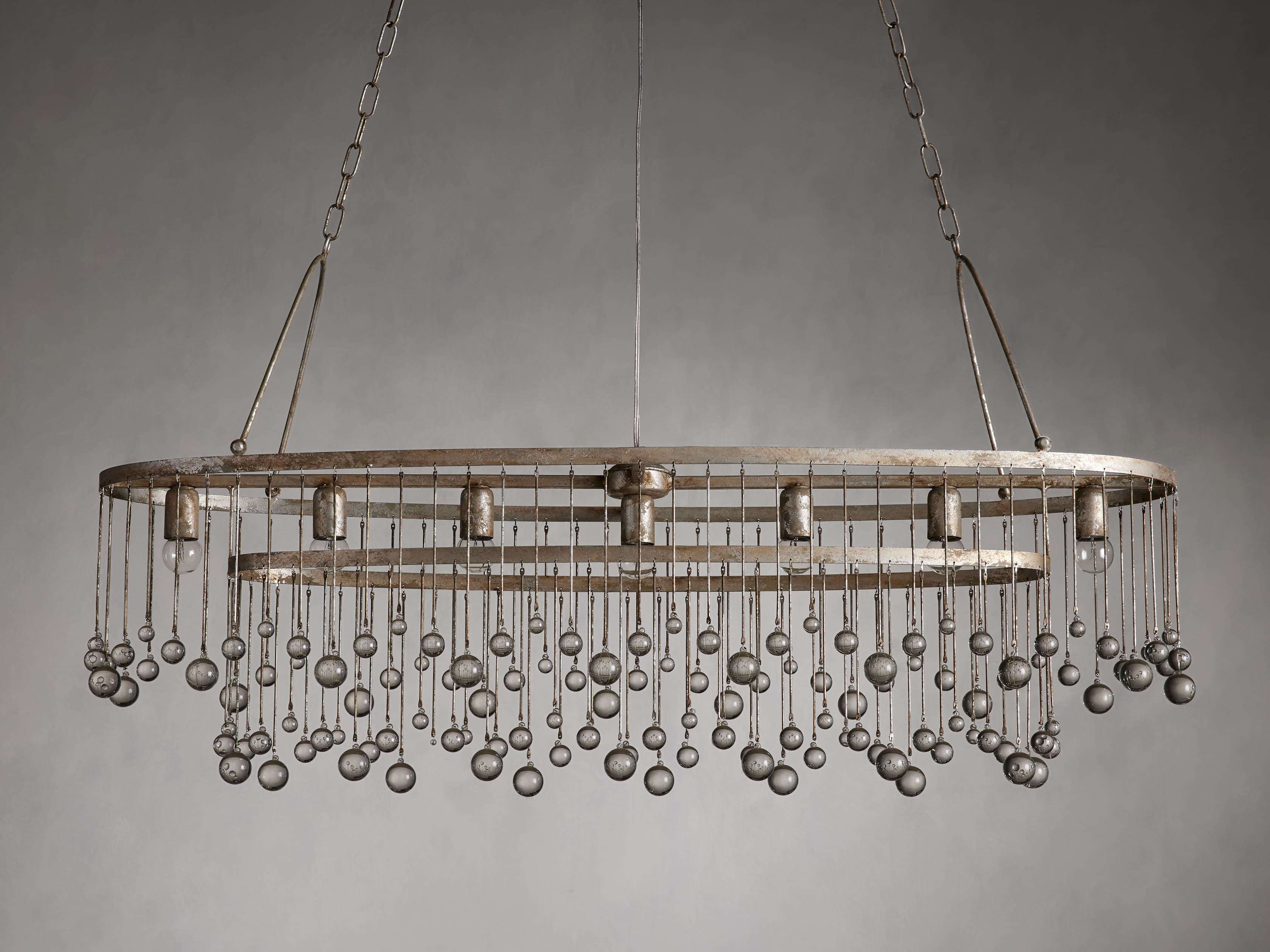 Aubrey 7 Light Oval Chandelier