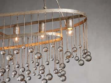 Aubrey 7 Light Oval Chandelier