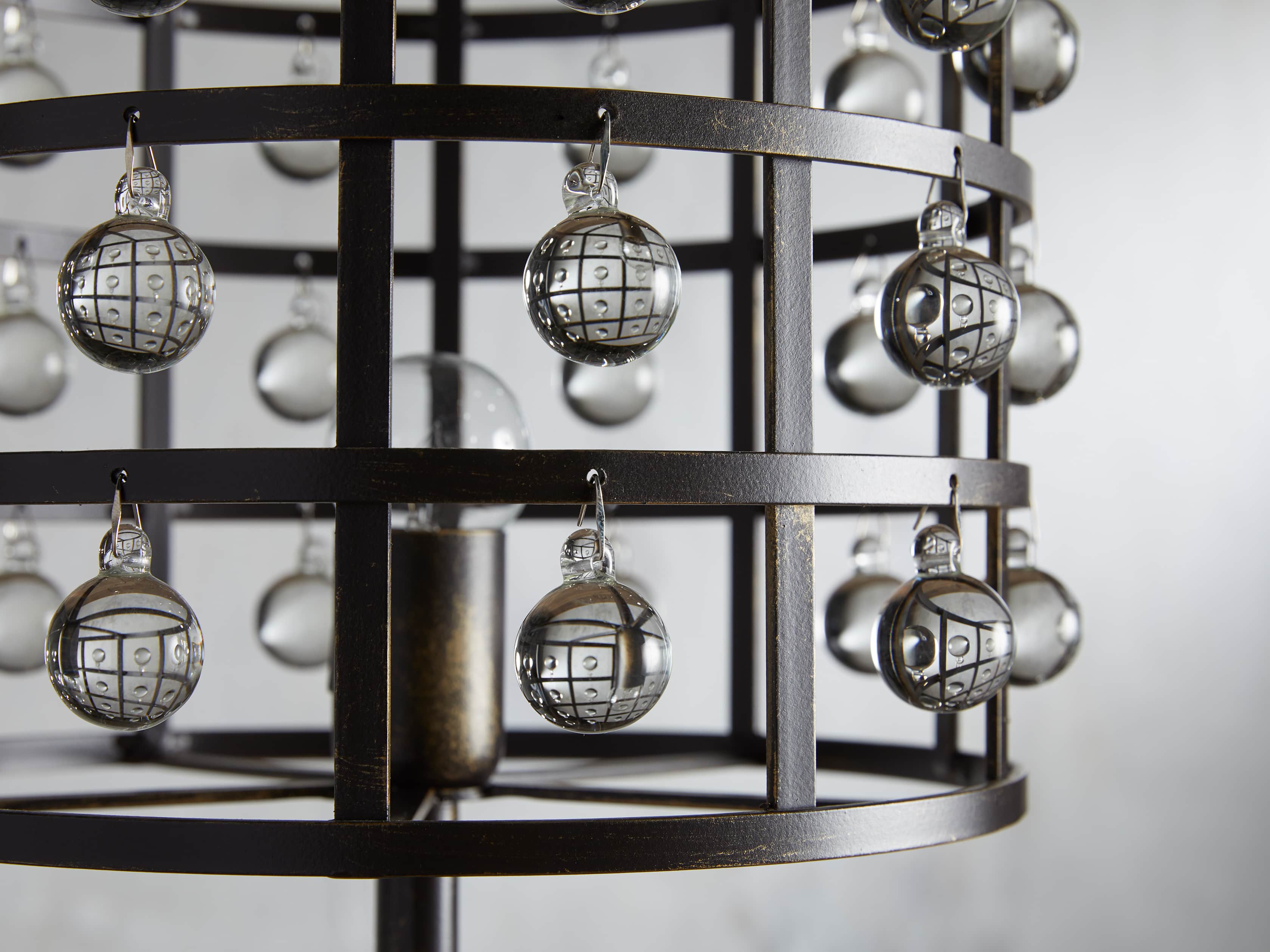 La Cage Floor Lamp in Bronze