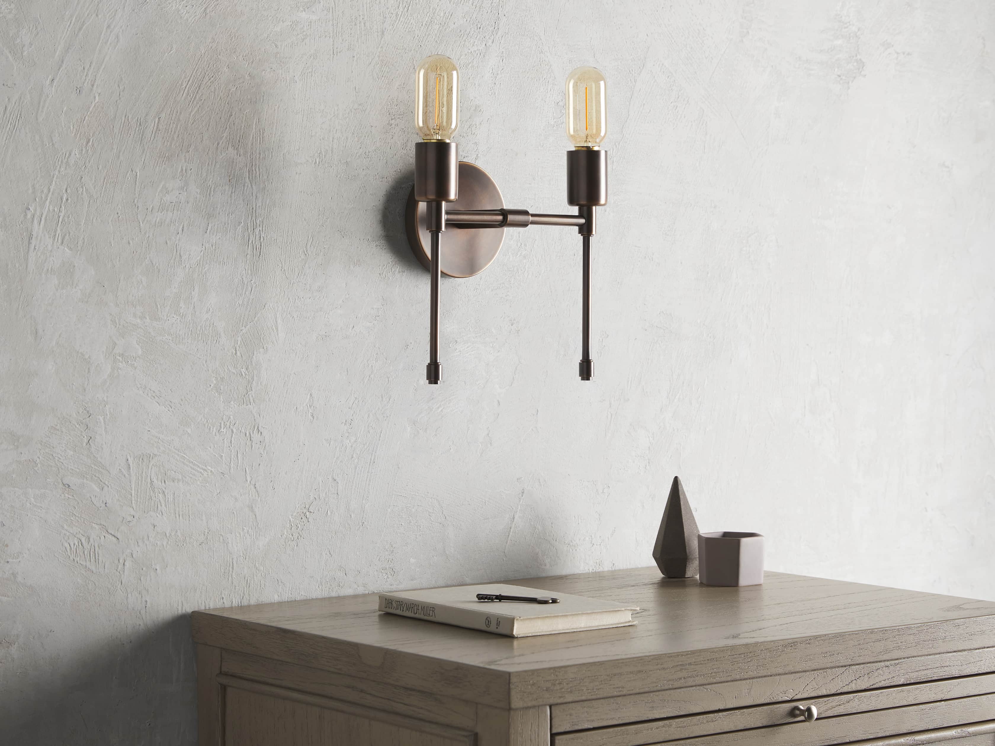 Dyer 2 Light Sconce, slide 4 of 7