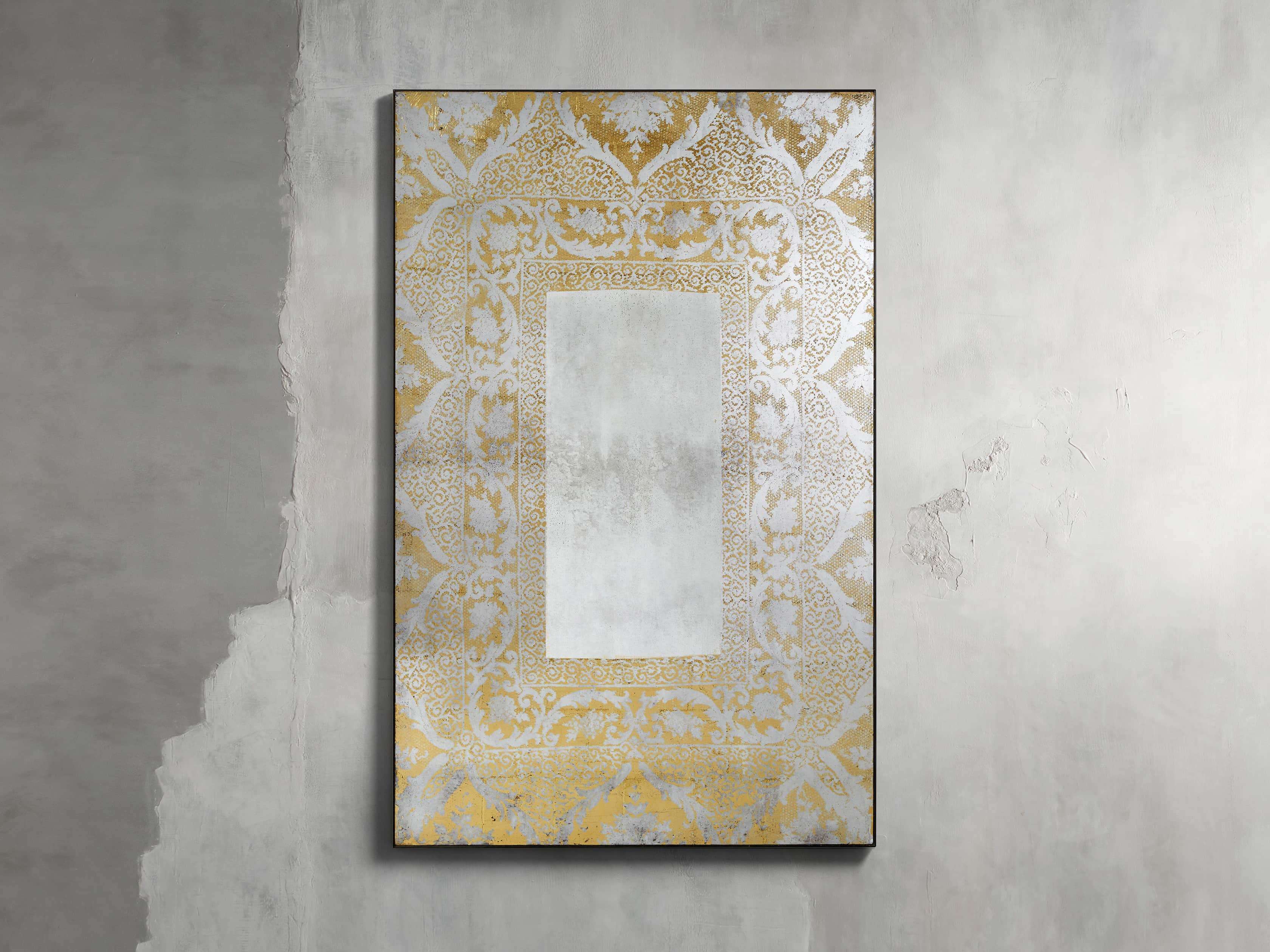 Solange 42" x 66" Mirror in Cream, slide 1 of 5