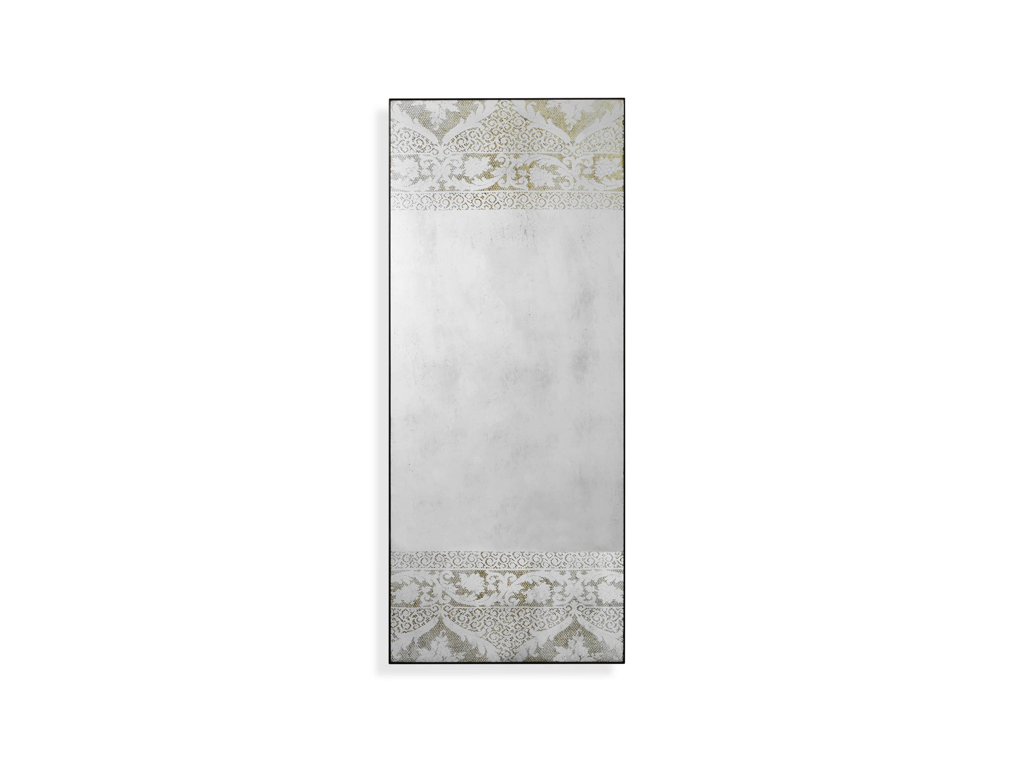 KALINDA 72" NARROW FLOOR MIRROR IN WHITE, slide 5 of 5