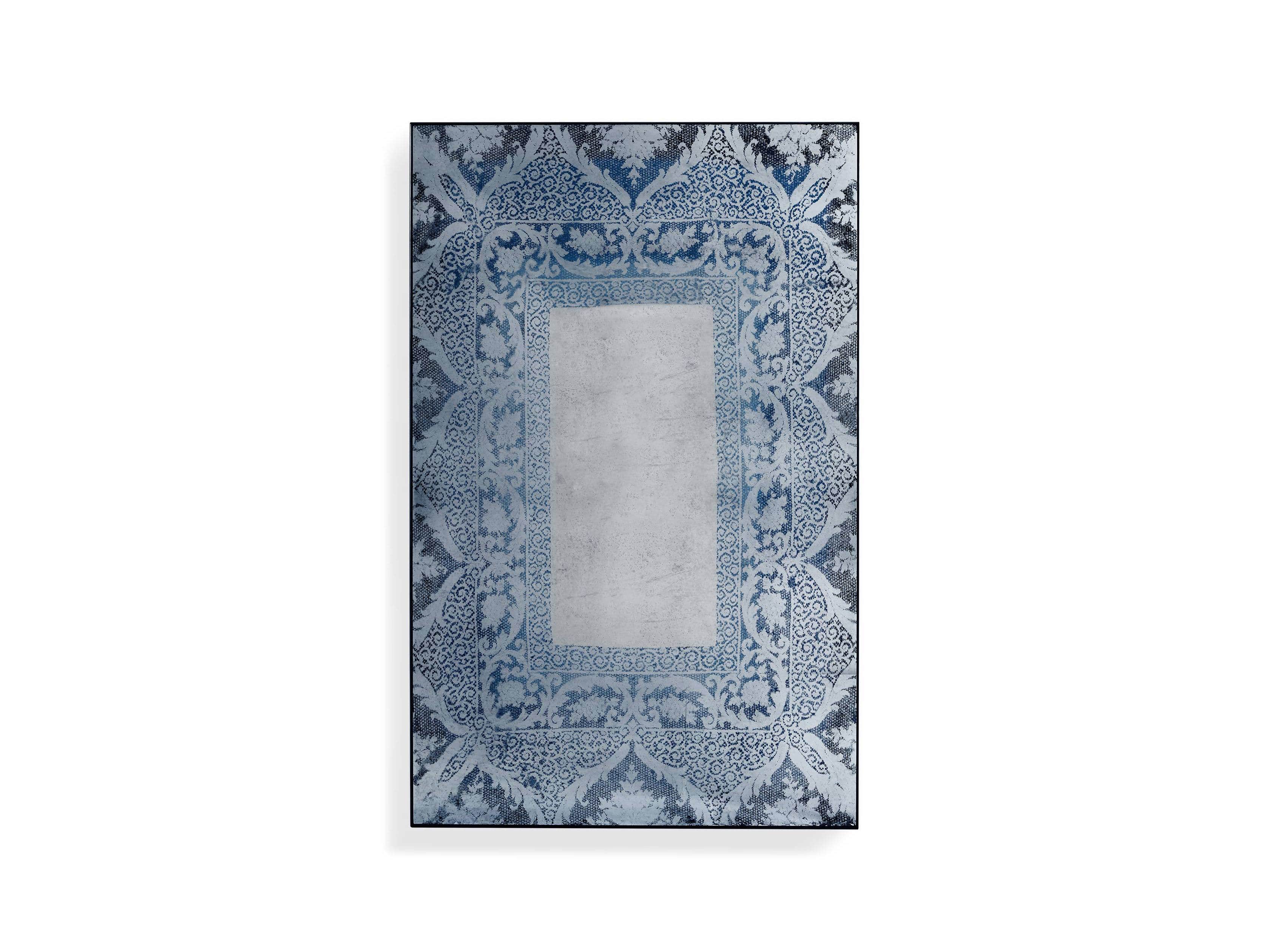 Solange 42" x 66" Mirror in Blue
