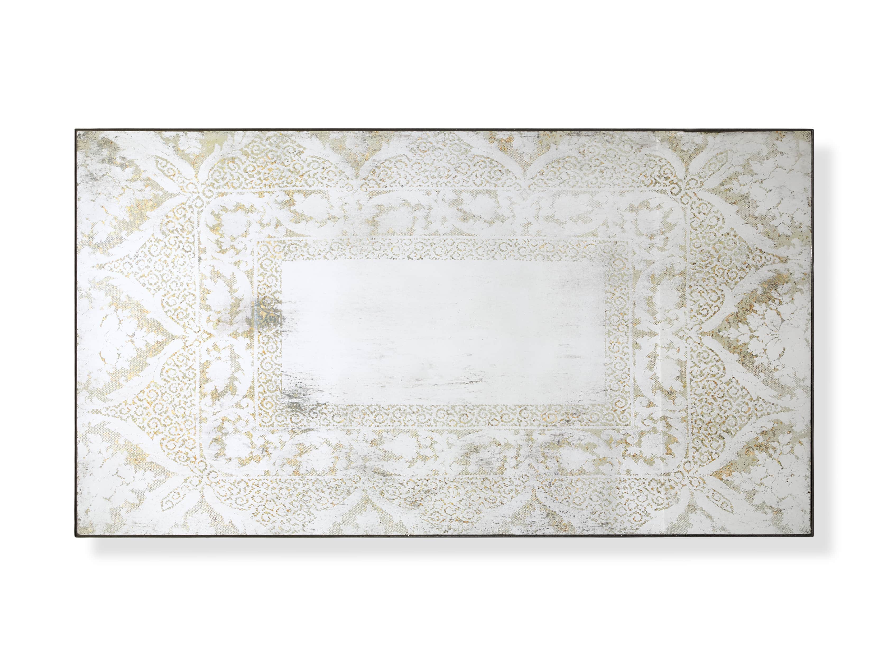 SOLANGE 76" FLOOR MIRROR IN WHITE, slide 4 of 4