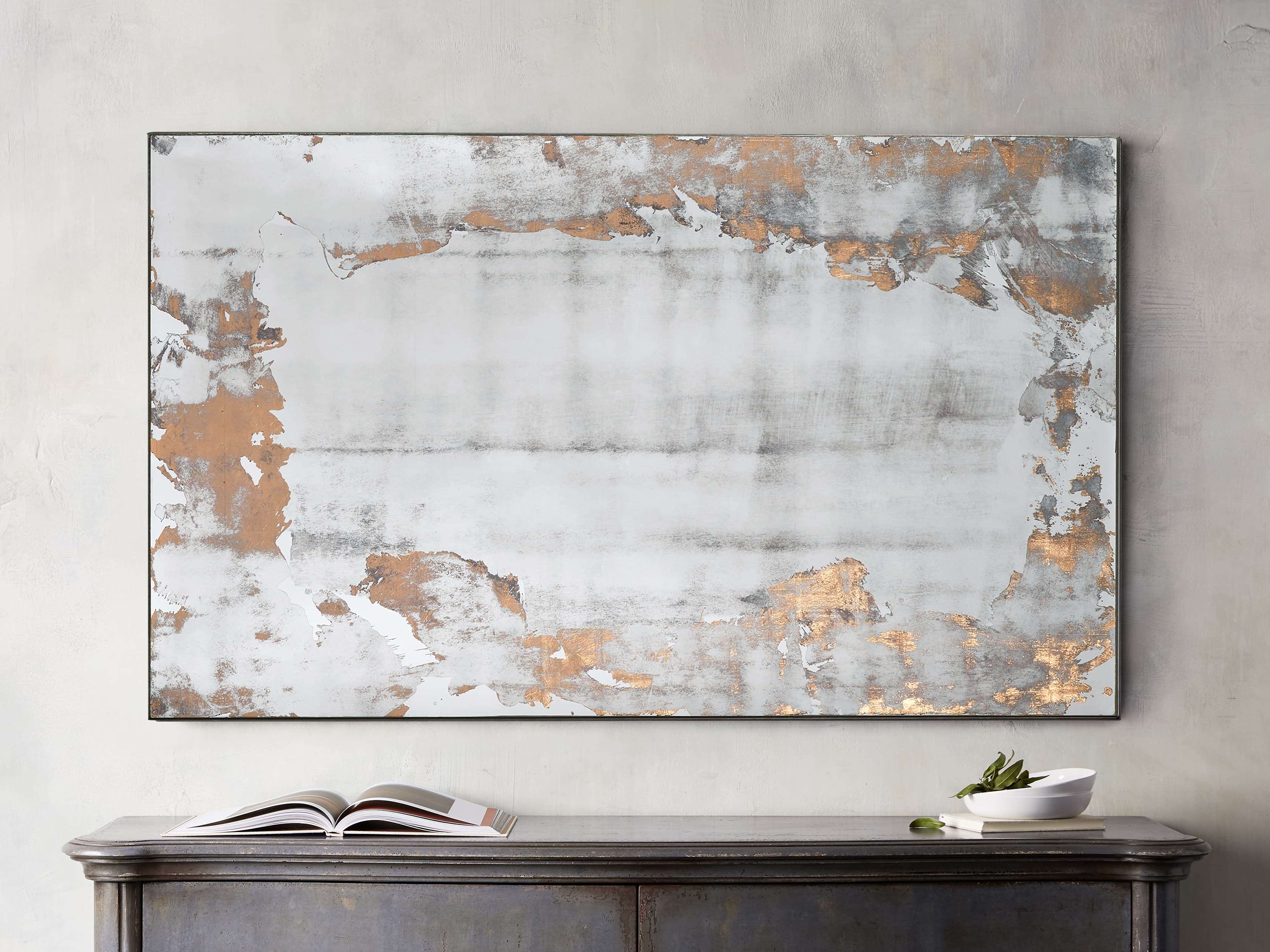 Iona 60" Wall Mirror In Copper, slide 1 of 4
