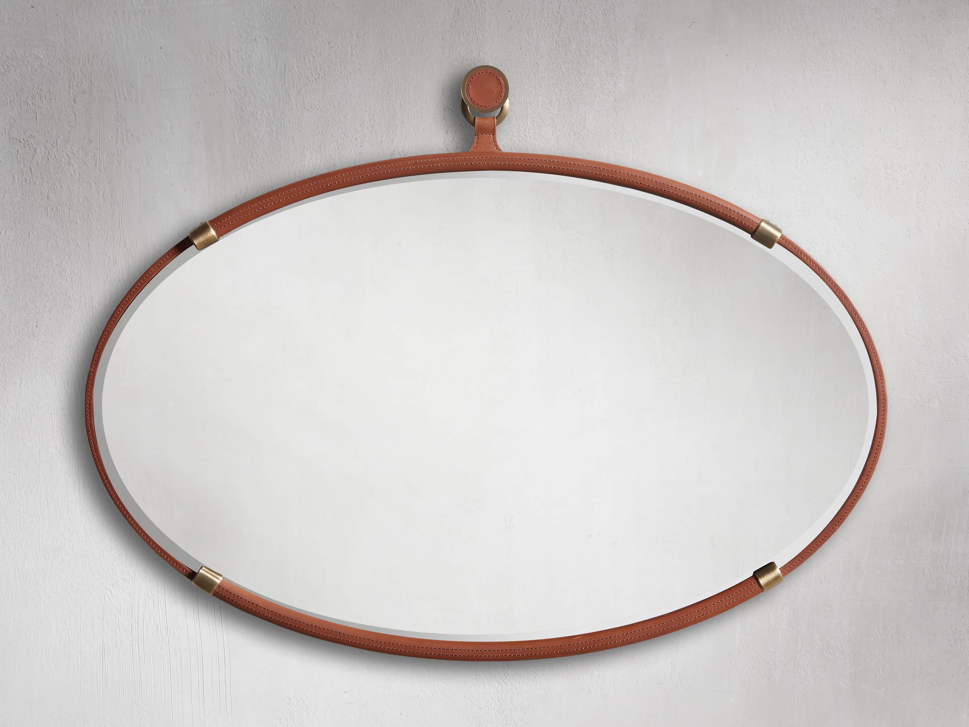 Image of Oval Clement Horizontal Mirror