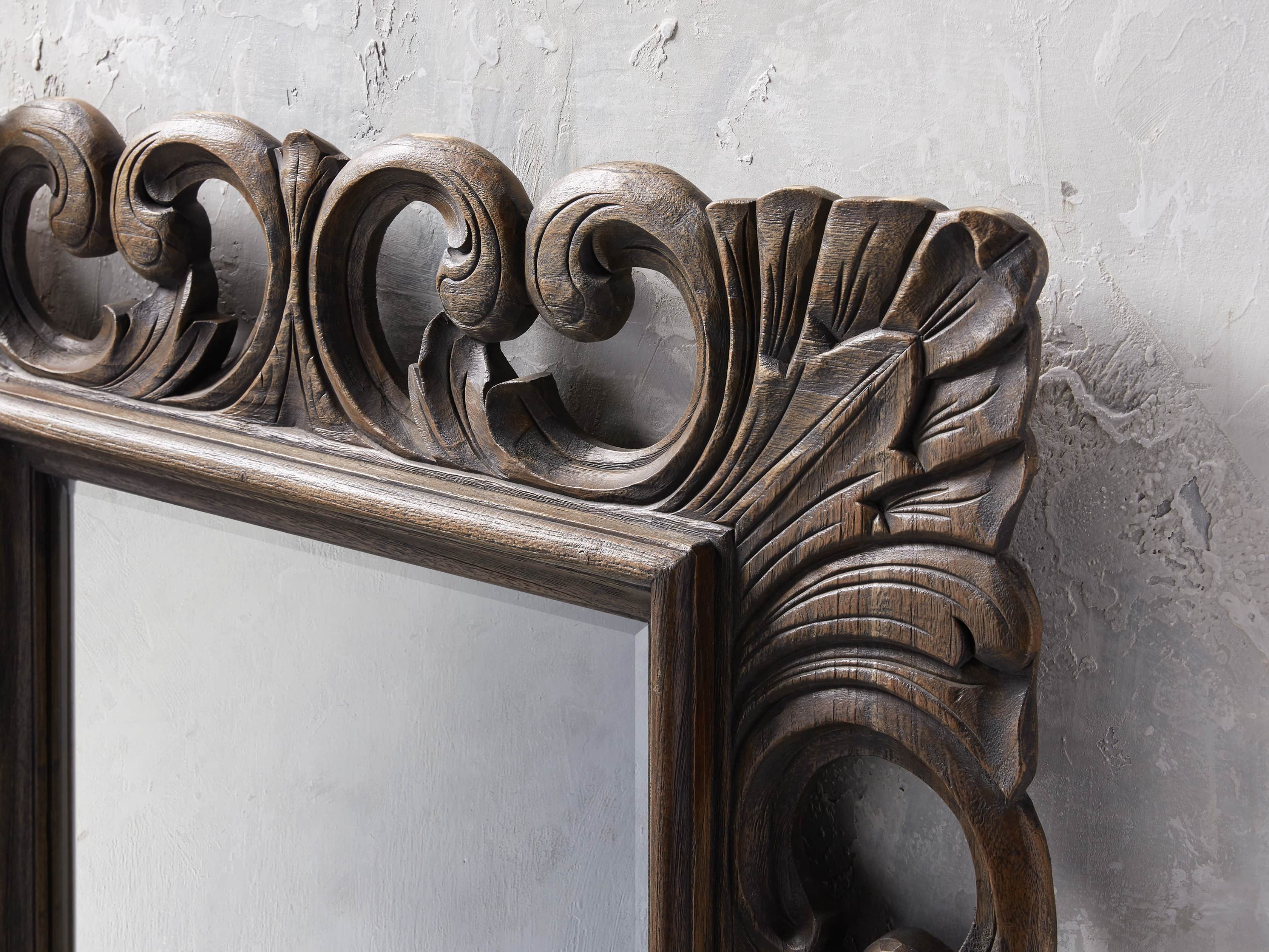 Porter 41" Mirror in Dark Brown, slide 2 of 3