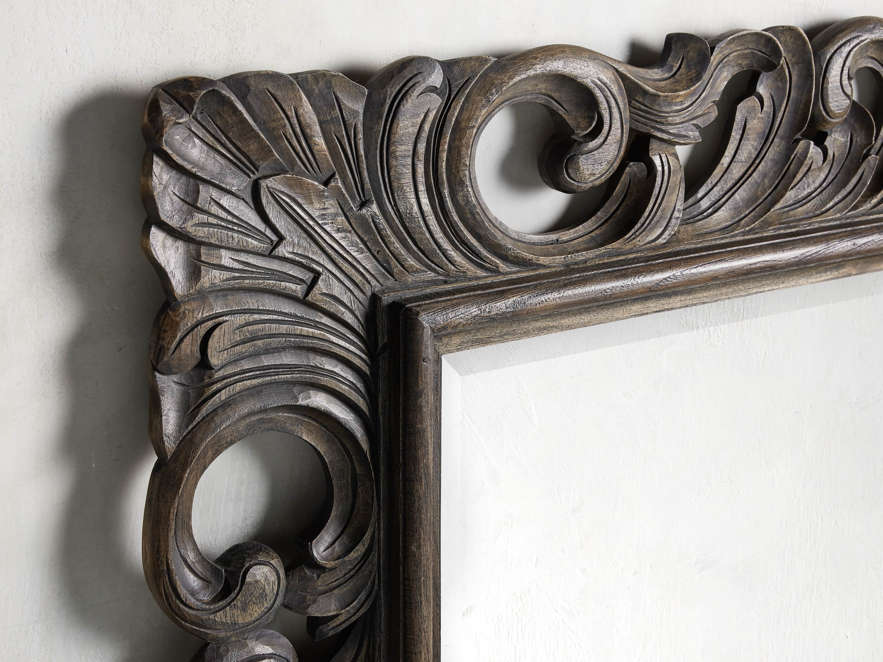 PORTER 84" FLOOR MIRROR IN BROWN, slide 4 of 5