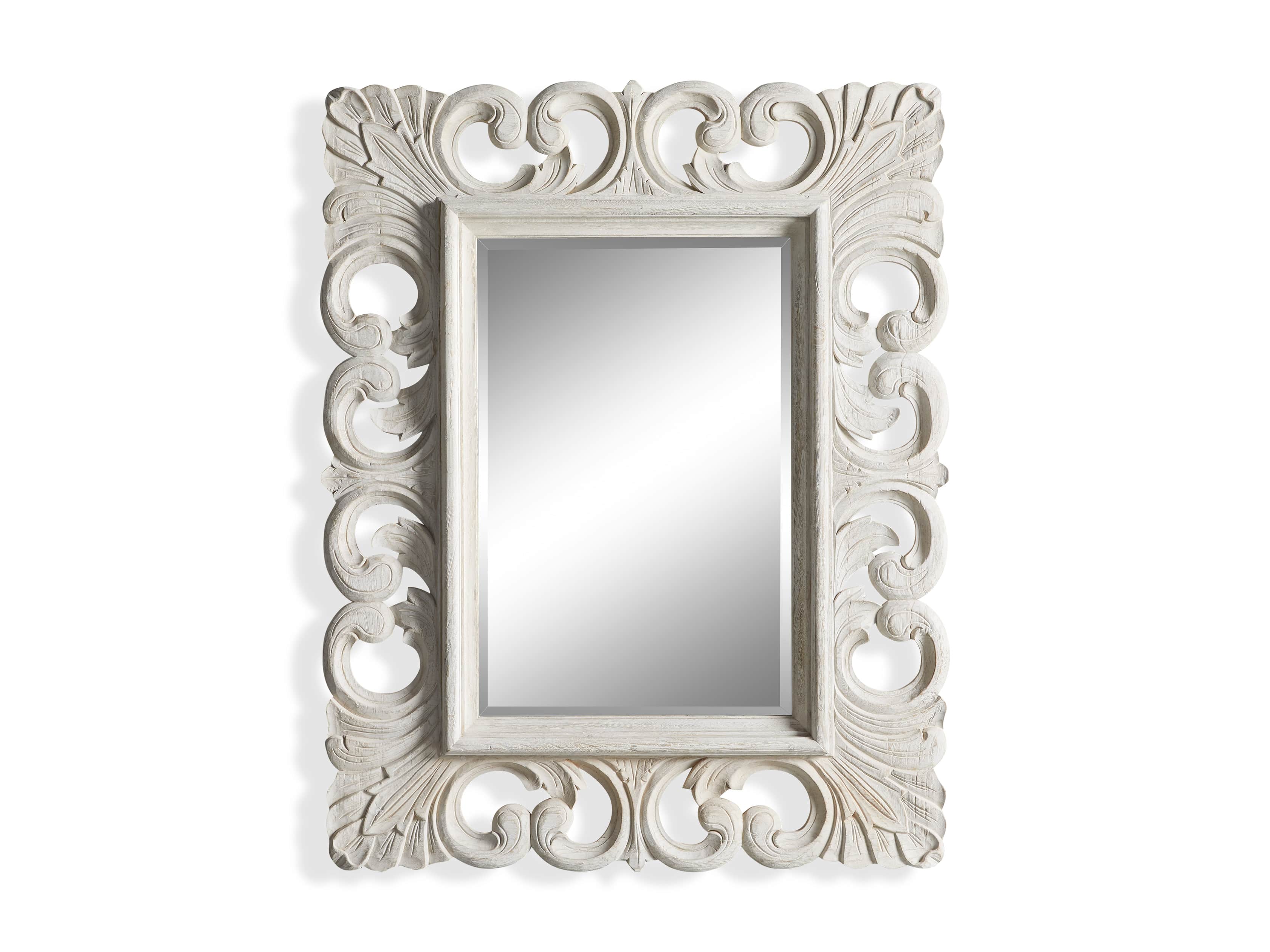 Small Porter Wall Mirror in Flax, slide 3 of 3