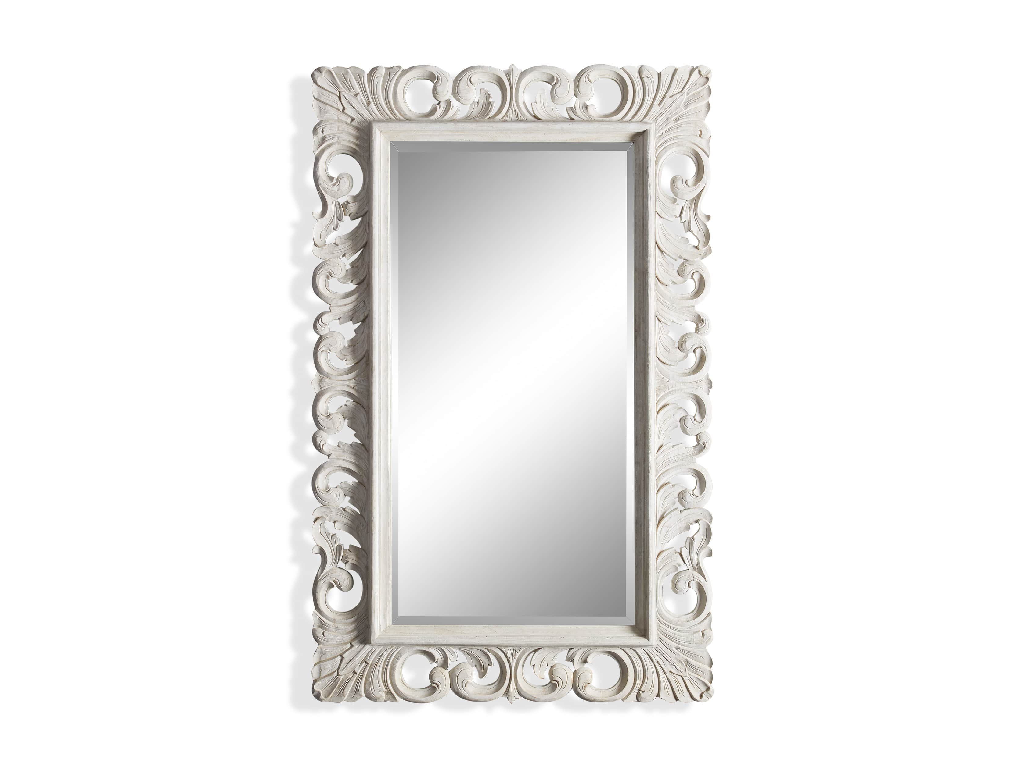 Large Porter Wall Mirror in Flax, slide 3 of 3