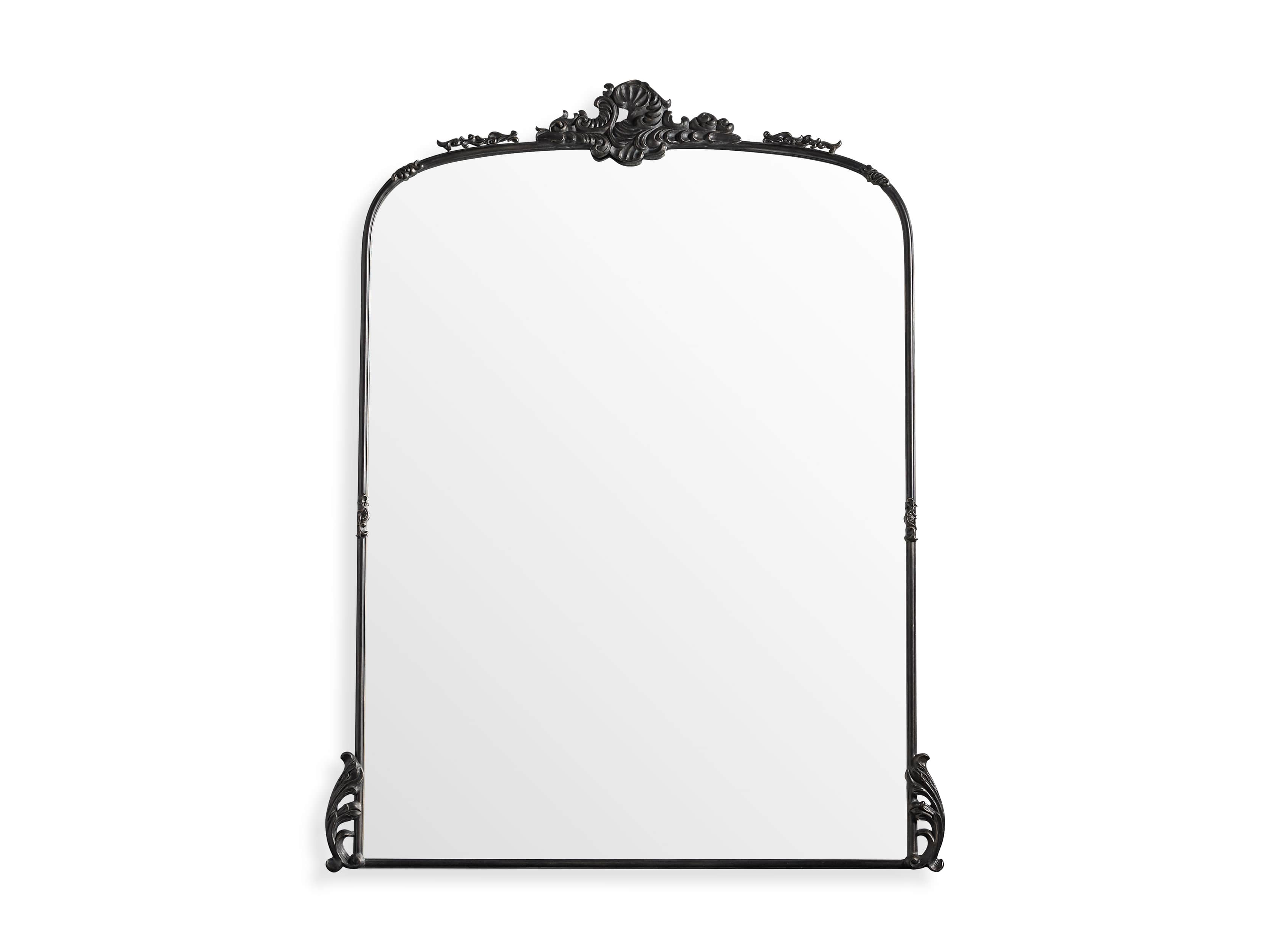 AMELIE 84" FLOOR MIRROR IN BLACK, slide 5 of 5