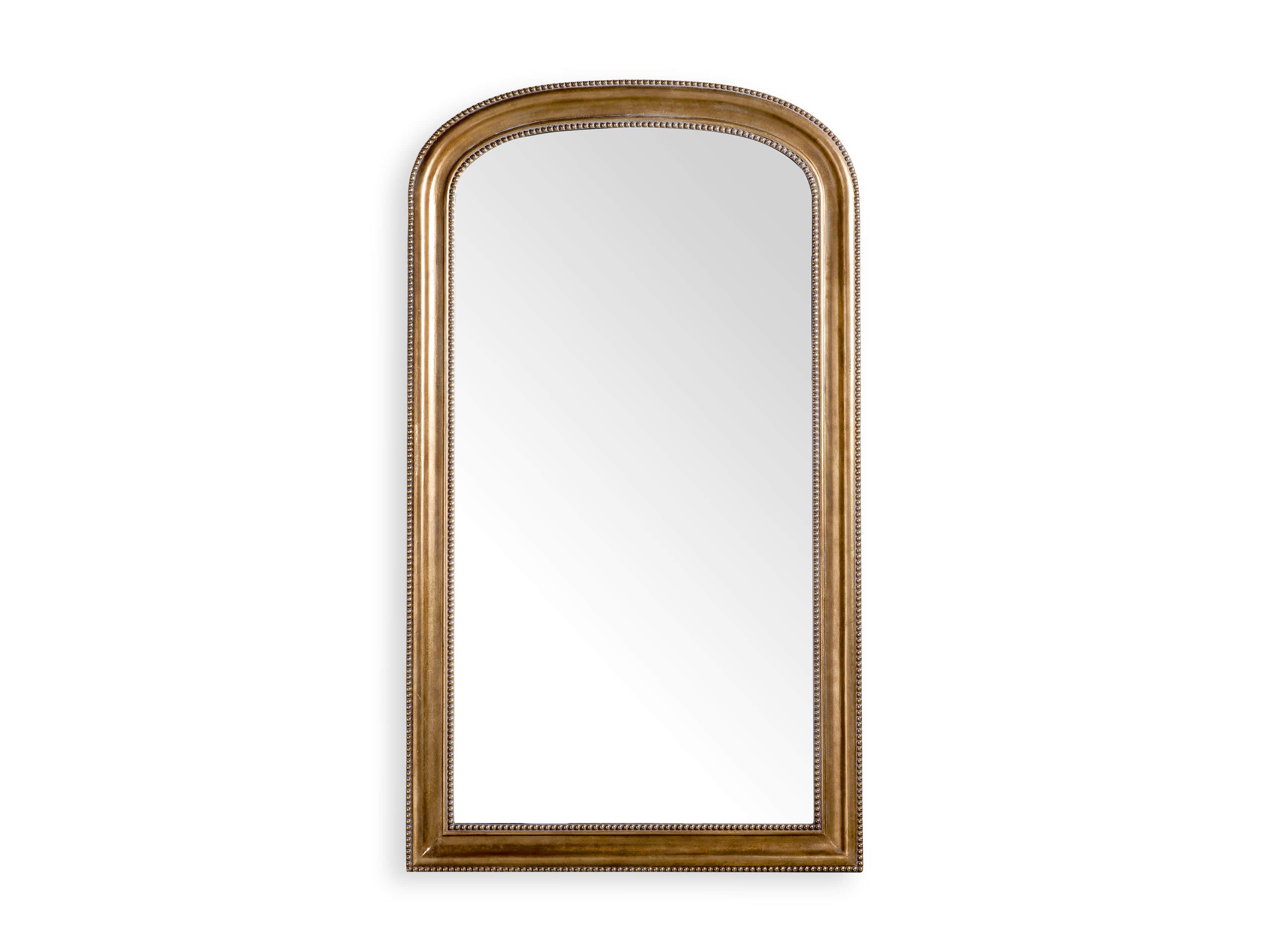 Pierre Grand Floor Mirror In Gold Arhaus, How Tall Are Floor Mirrors