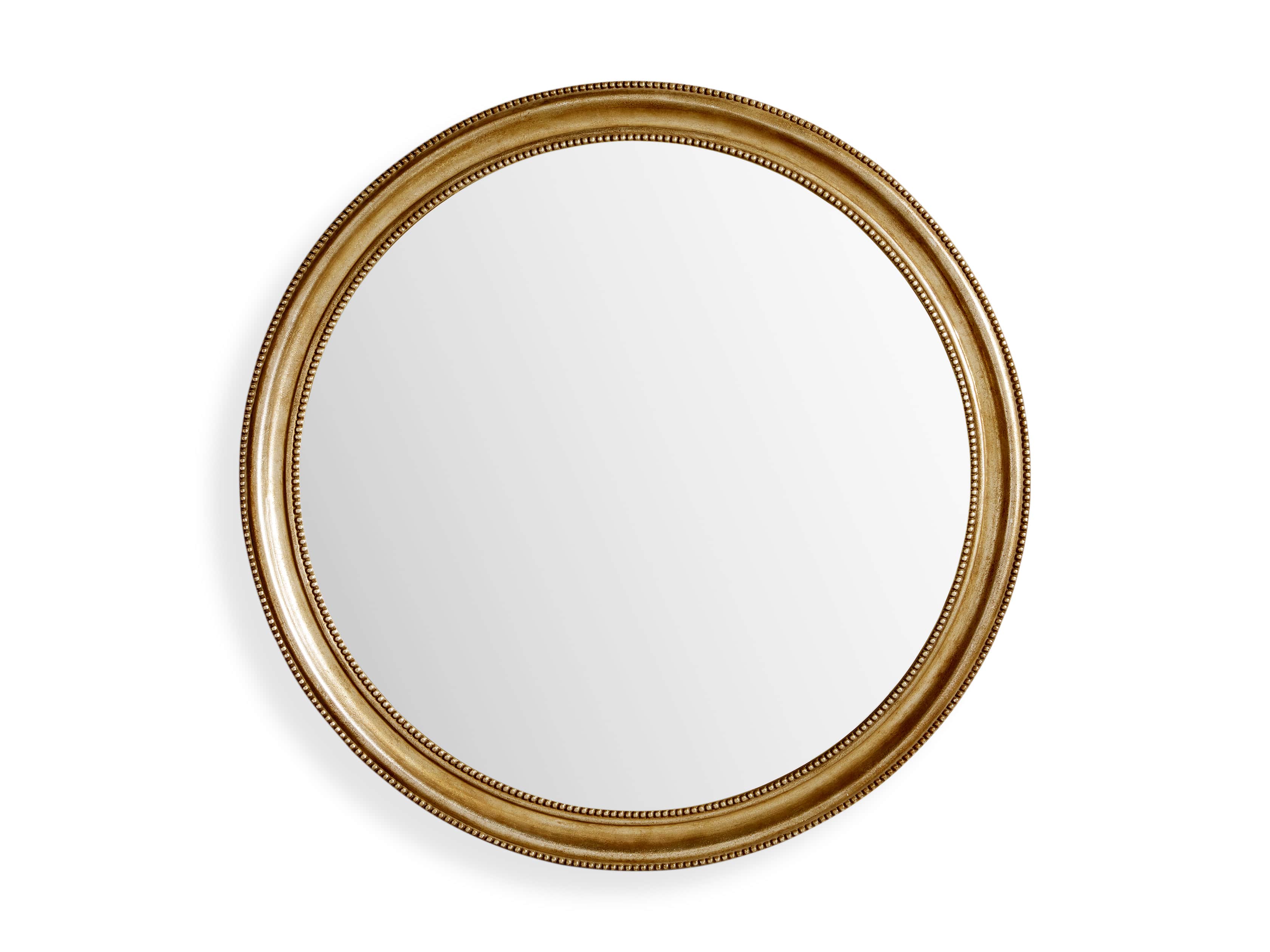 Pierre 42" Round Mirror In Gold, slide 4 of 4