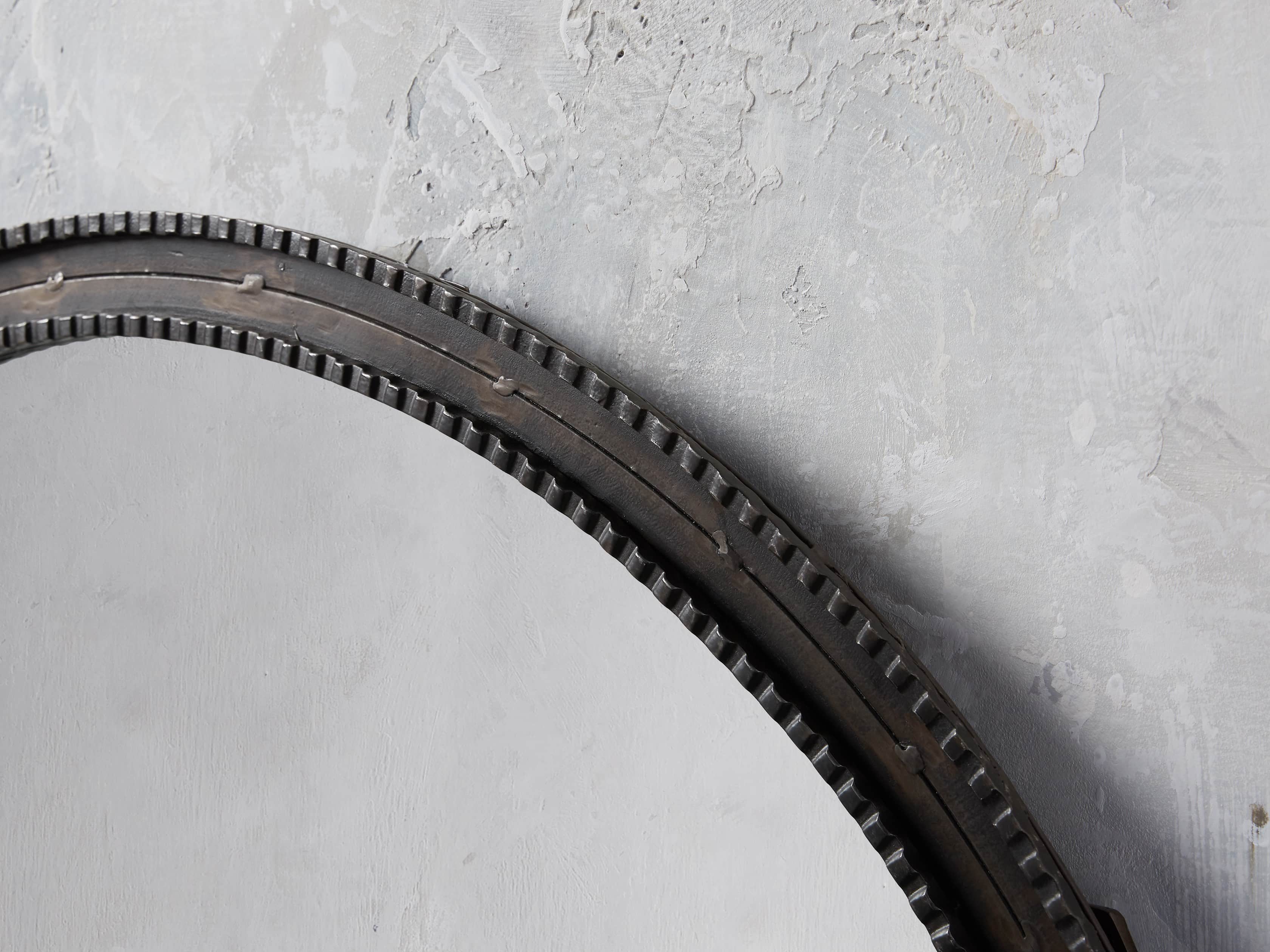 Galileo 42" Iron Round Mirror