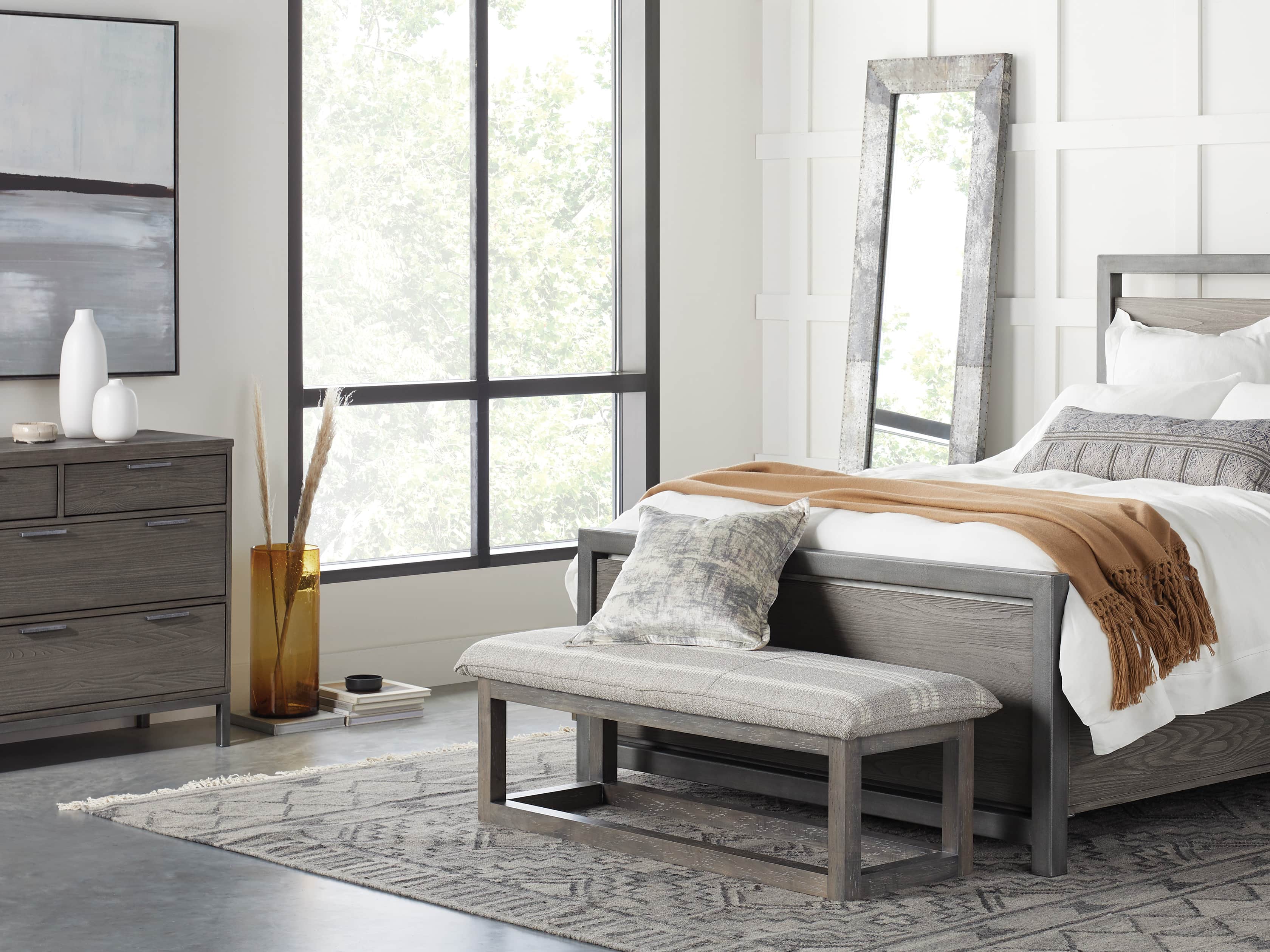 Caspian Narrow Floor Mirror, slide 3 of 4
