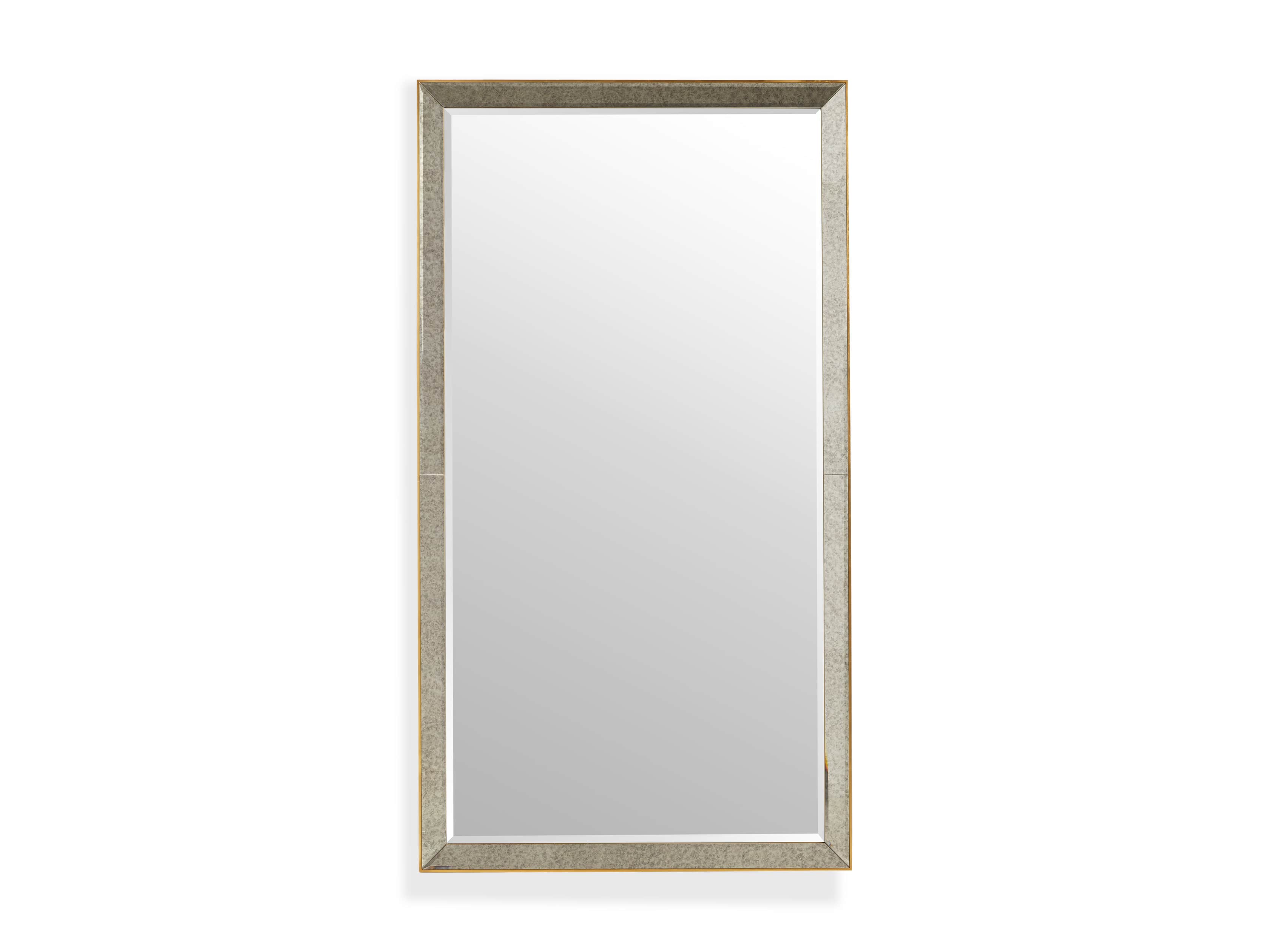 MAISON 78" FLOOR MIRROR IN GOLD, slide 3 of 3