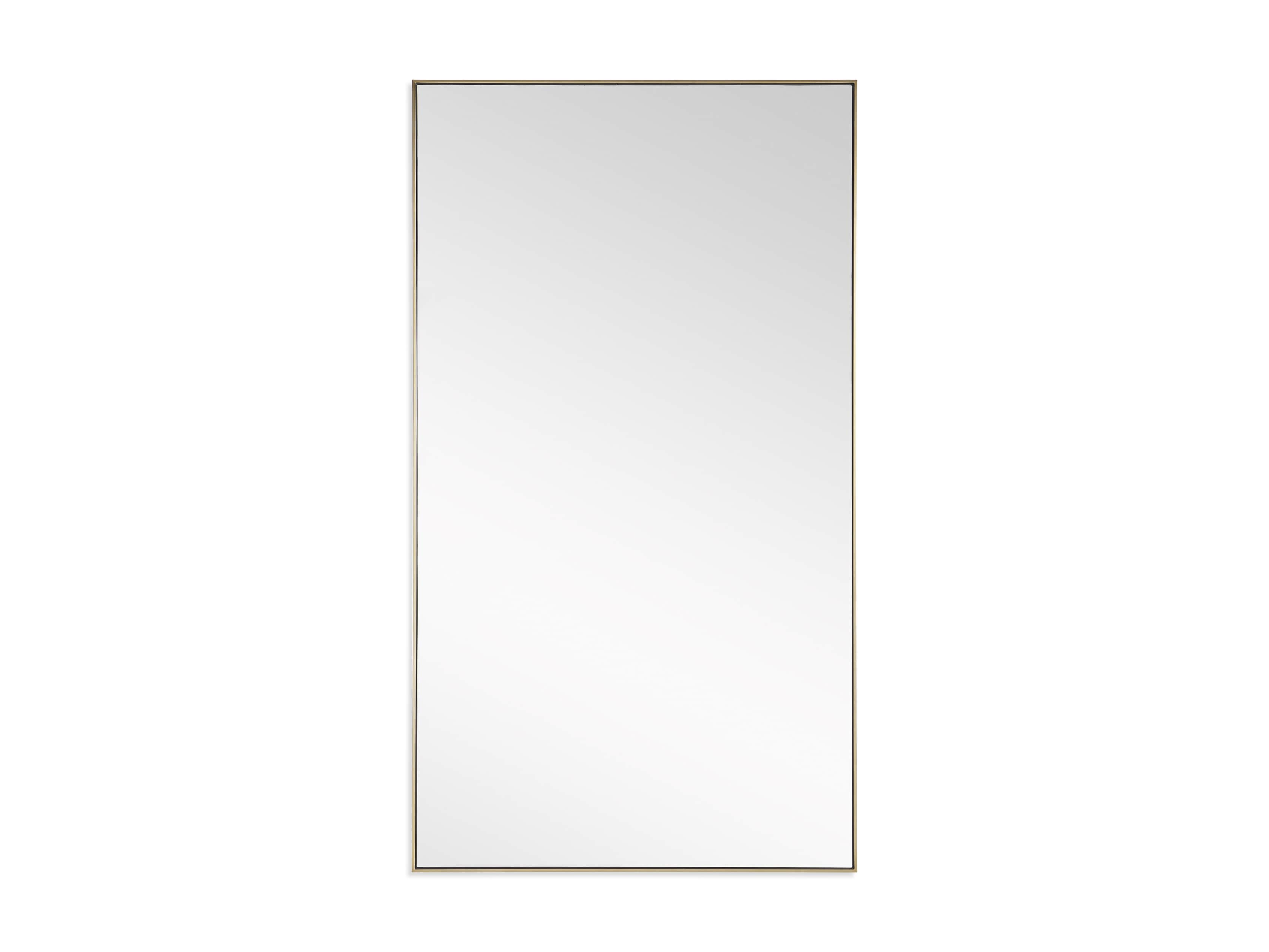 Linnea Floor Mirror in Brass 54x96