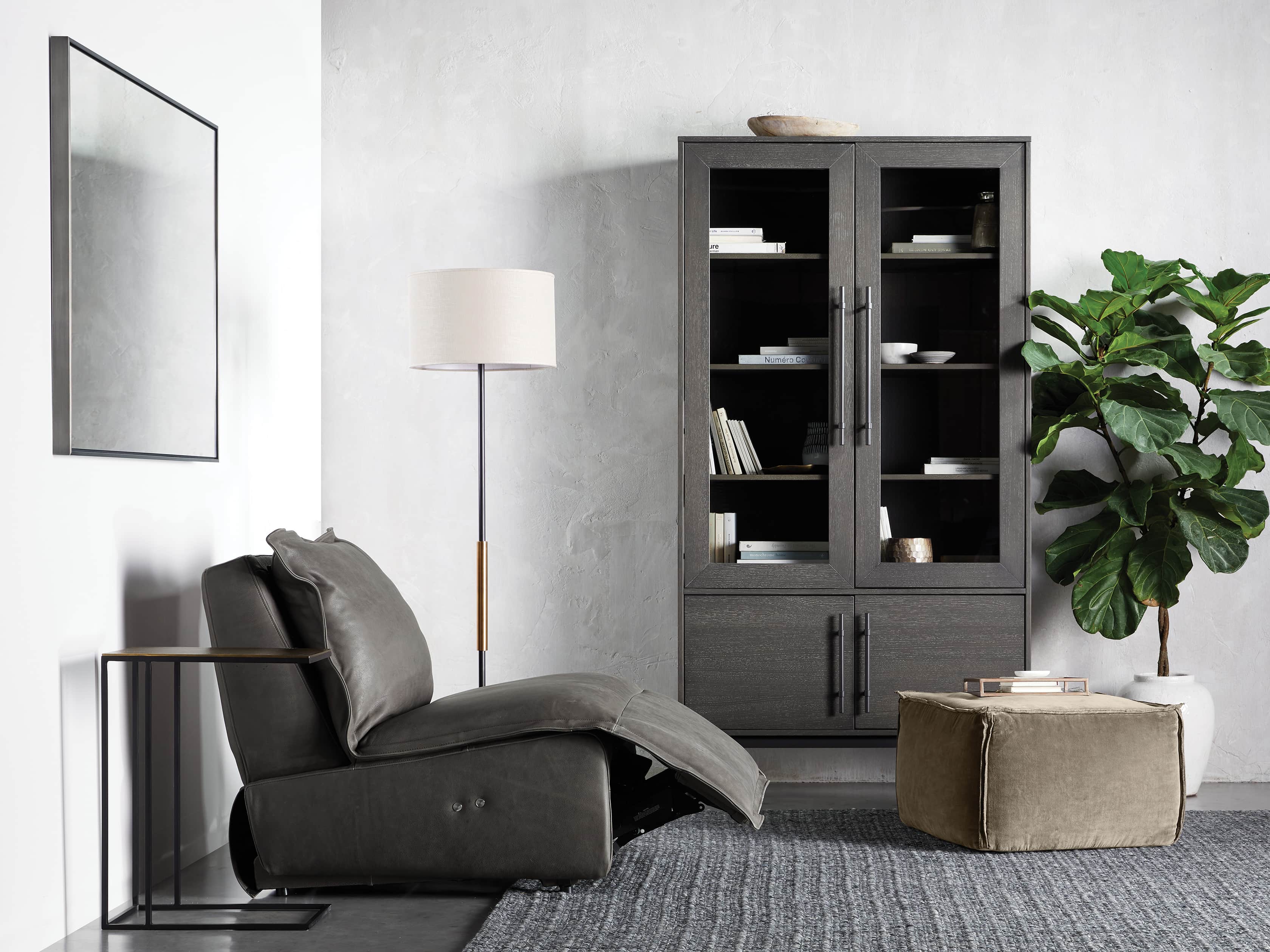 Linnea Mirror in Pewter 36x48, slide 3 of 4