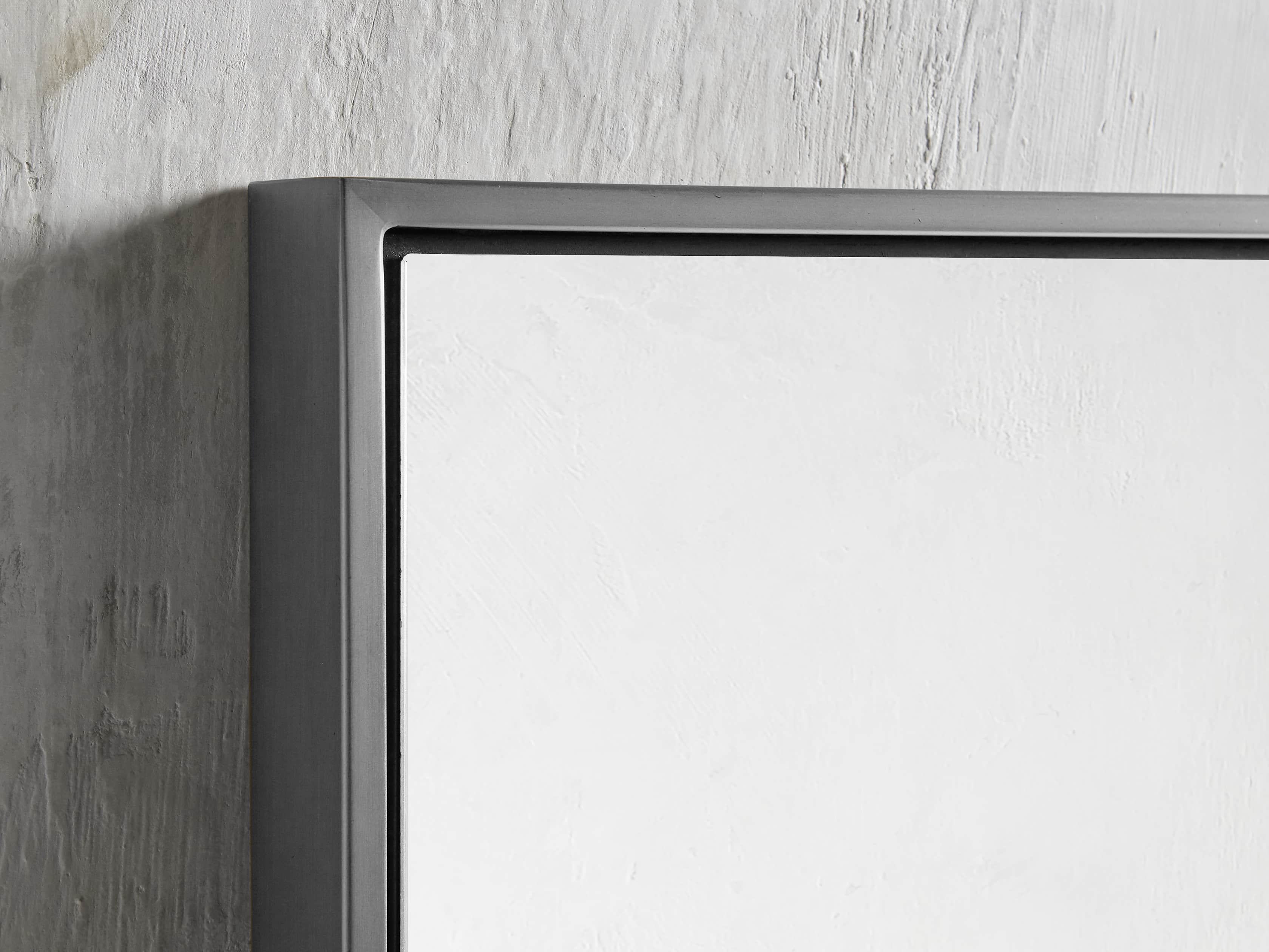 Linnea Floor Mirror in Pewter 54x96, slide 2 of 3