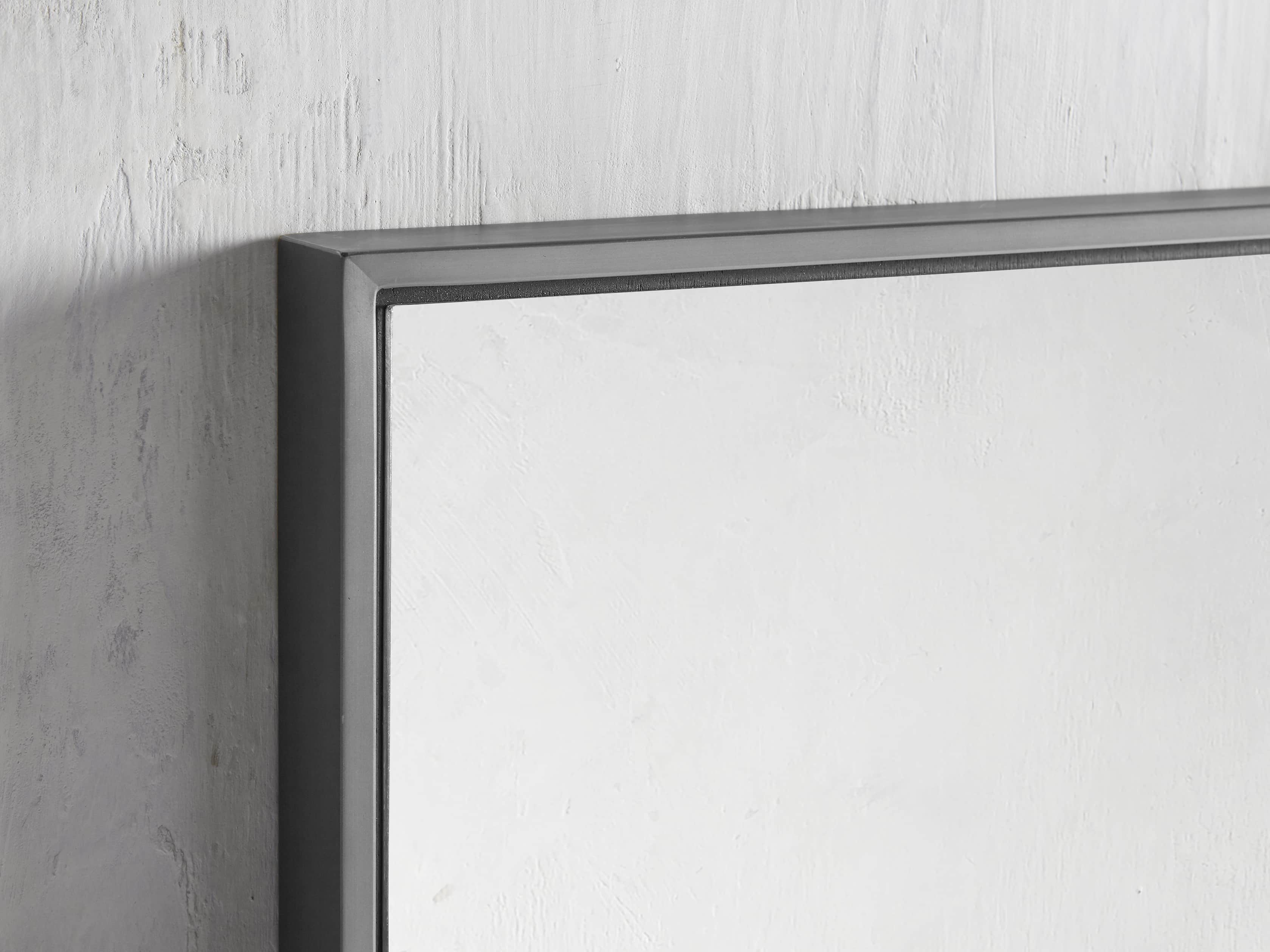 Linnea Mirror in Pewter 35.5x75.25, slide 3 of 4