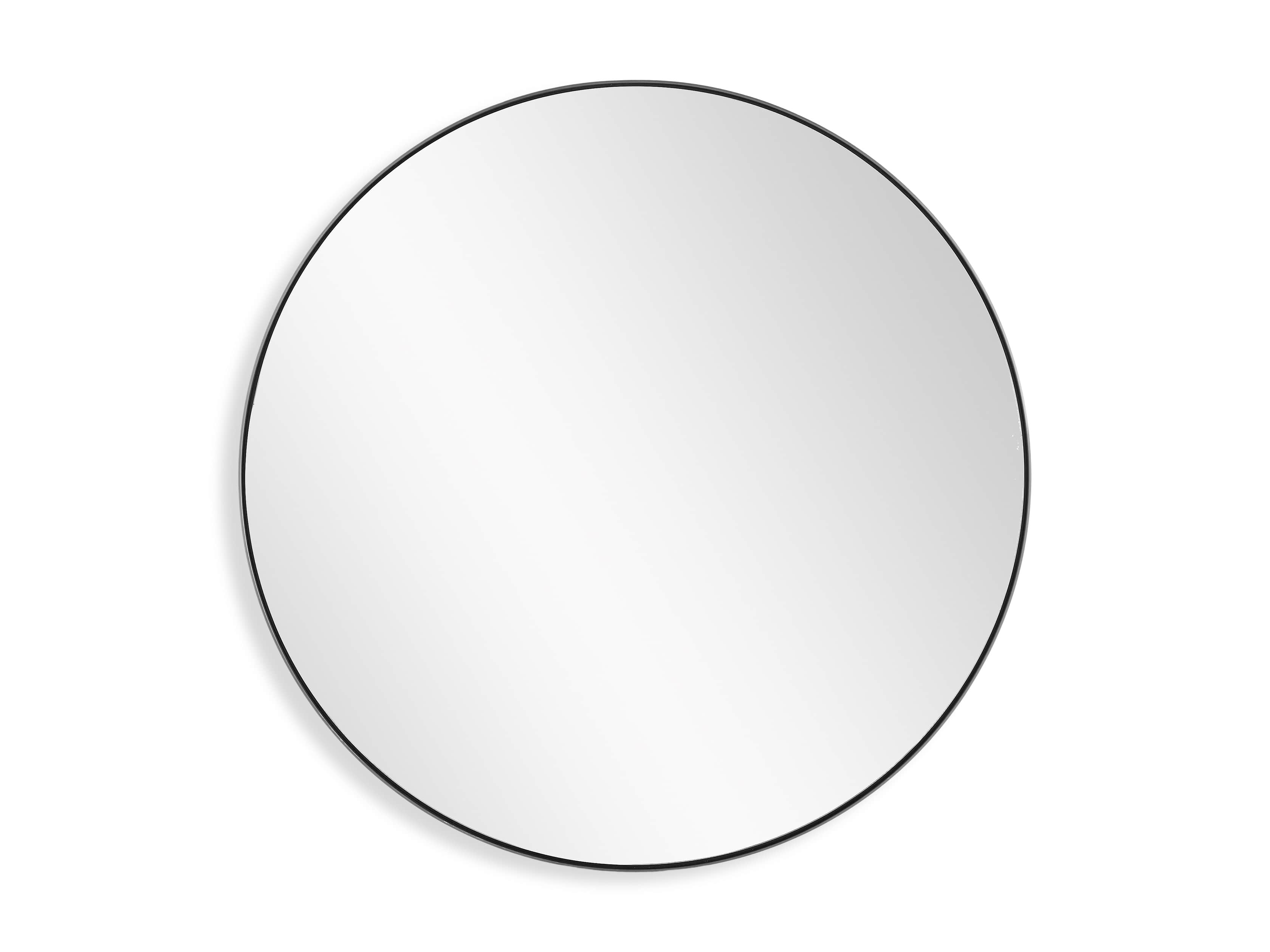 Linnea Round Mirror in Pewter, slide 5 of 5
