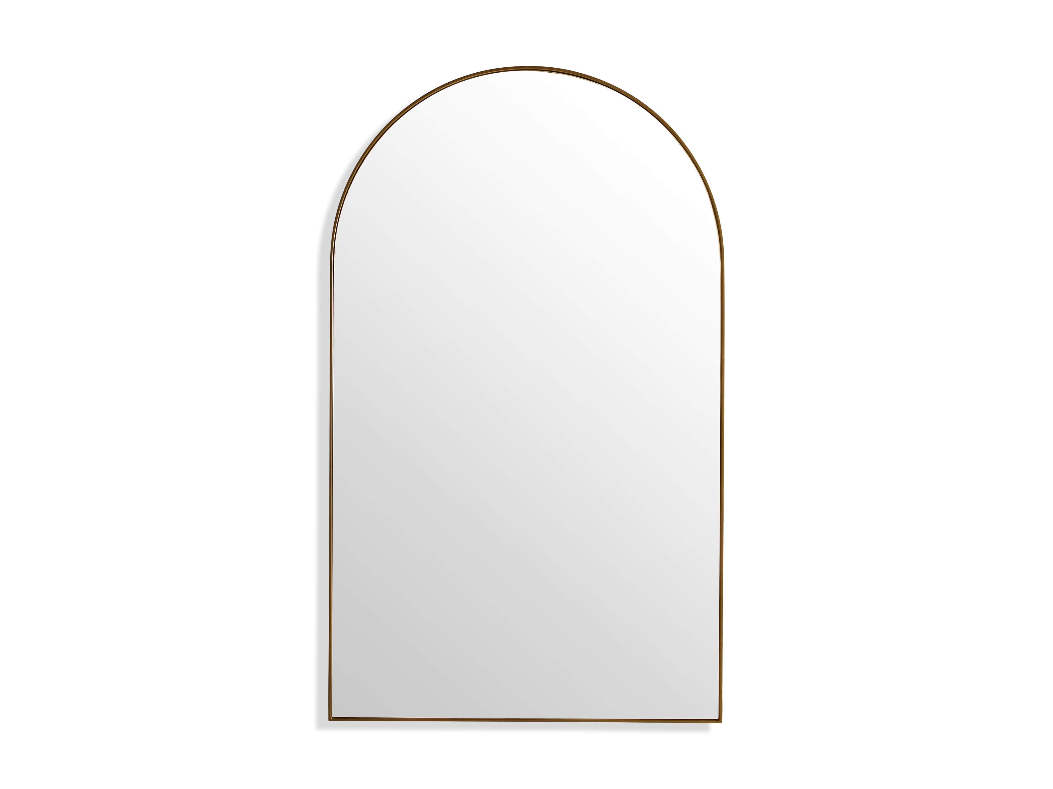 ARCH 40" WALL MIRROR IN BRASS, slide 3 of 3