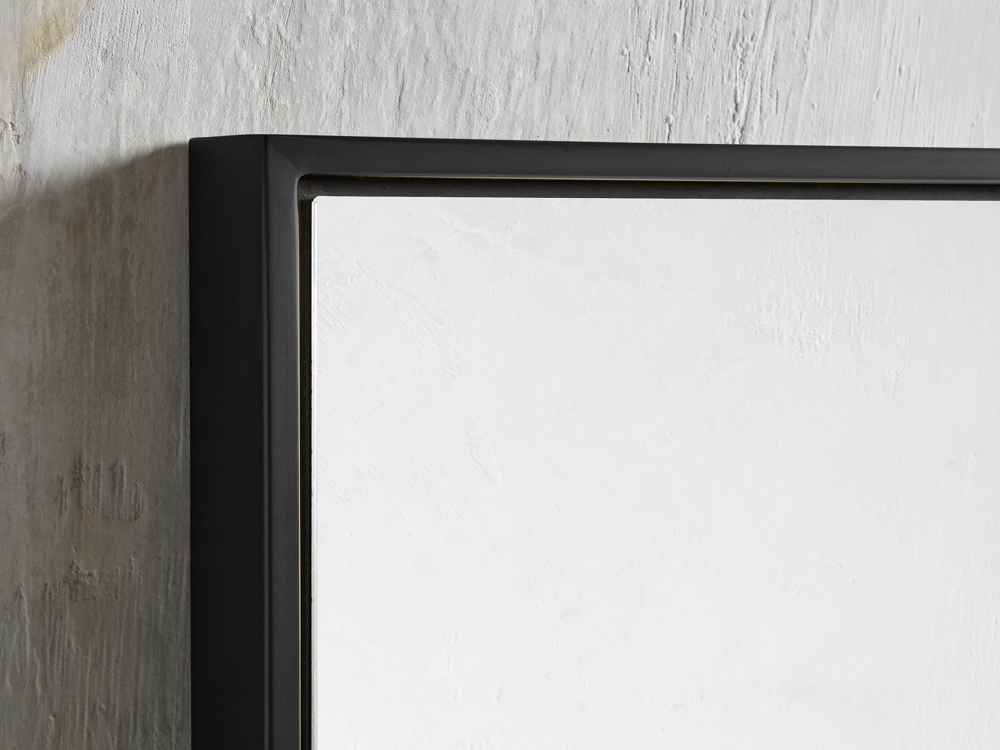 54" x 96" Linnea Wall Mirror in Black, slide 2 of 3