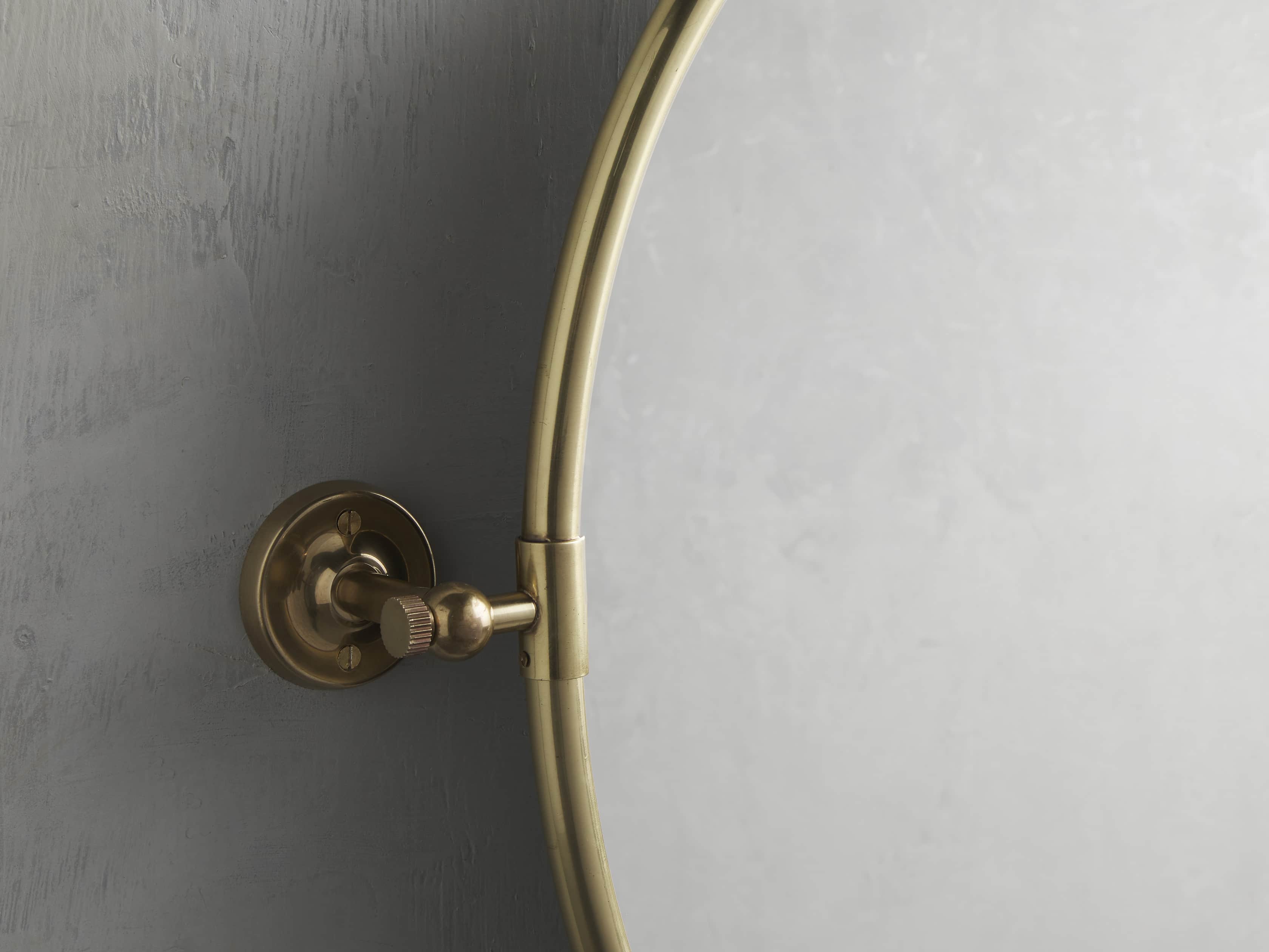 SWIVEL 22" OVAL MIRROR, slide 2 of 3