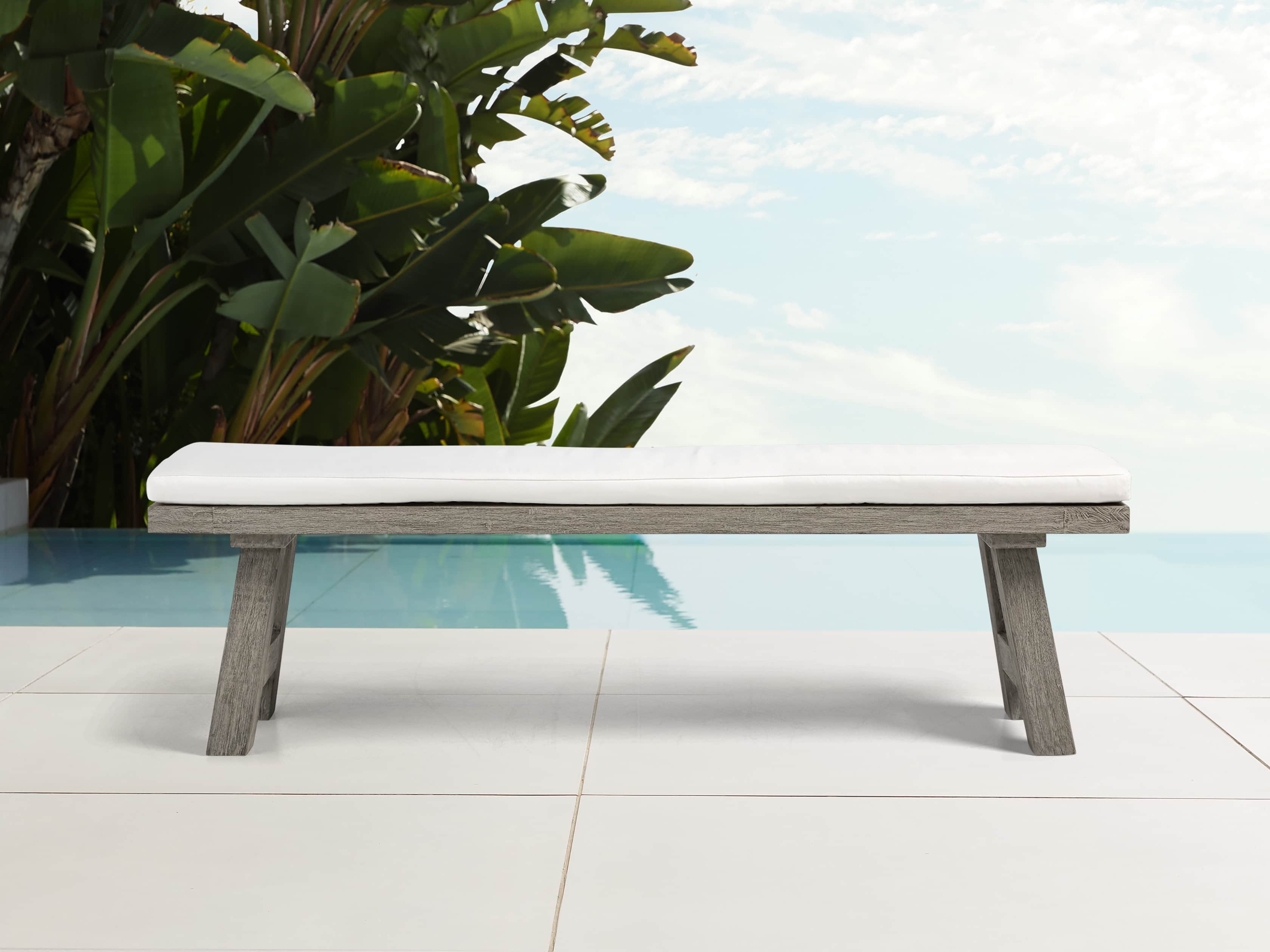 Adones Outdoor 70" Dining Bench Replacement Cushion