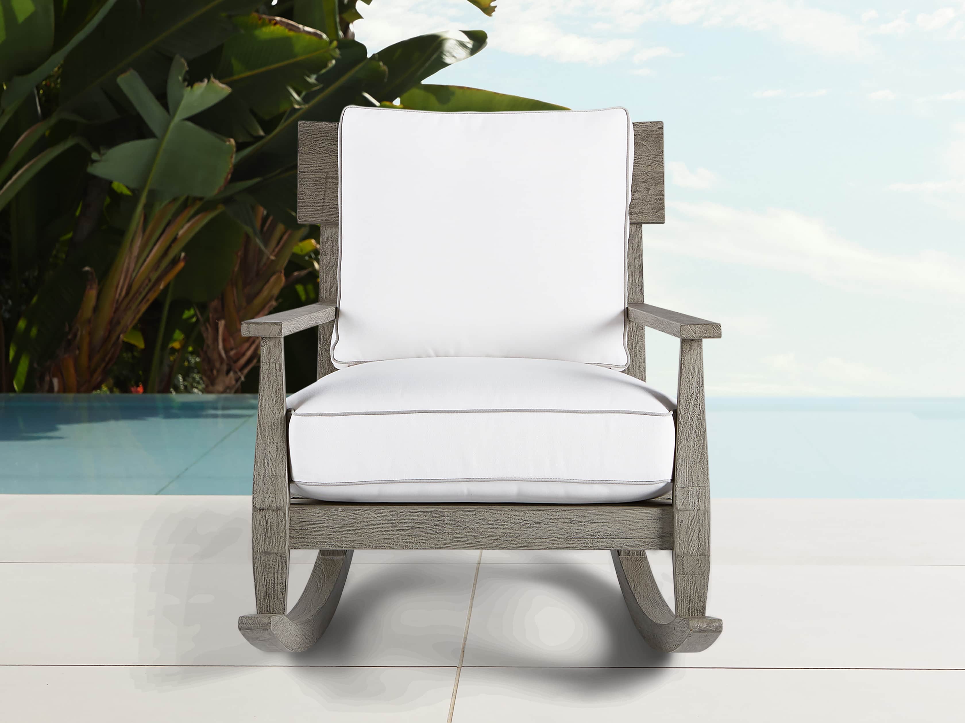 Adones Outdoor 31" Rocking Chair