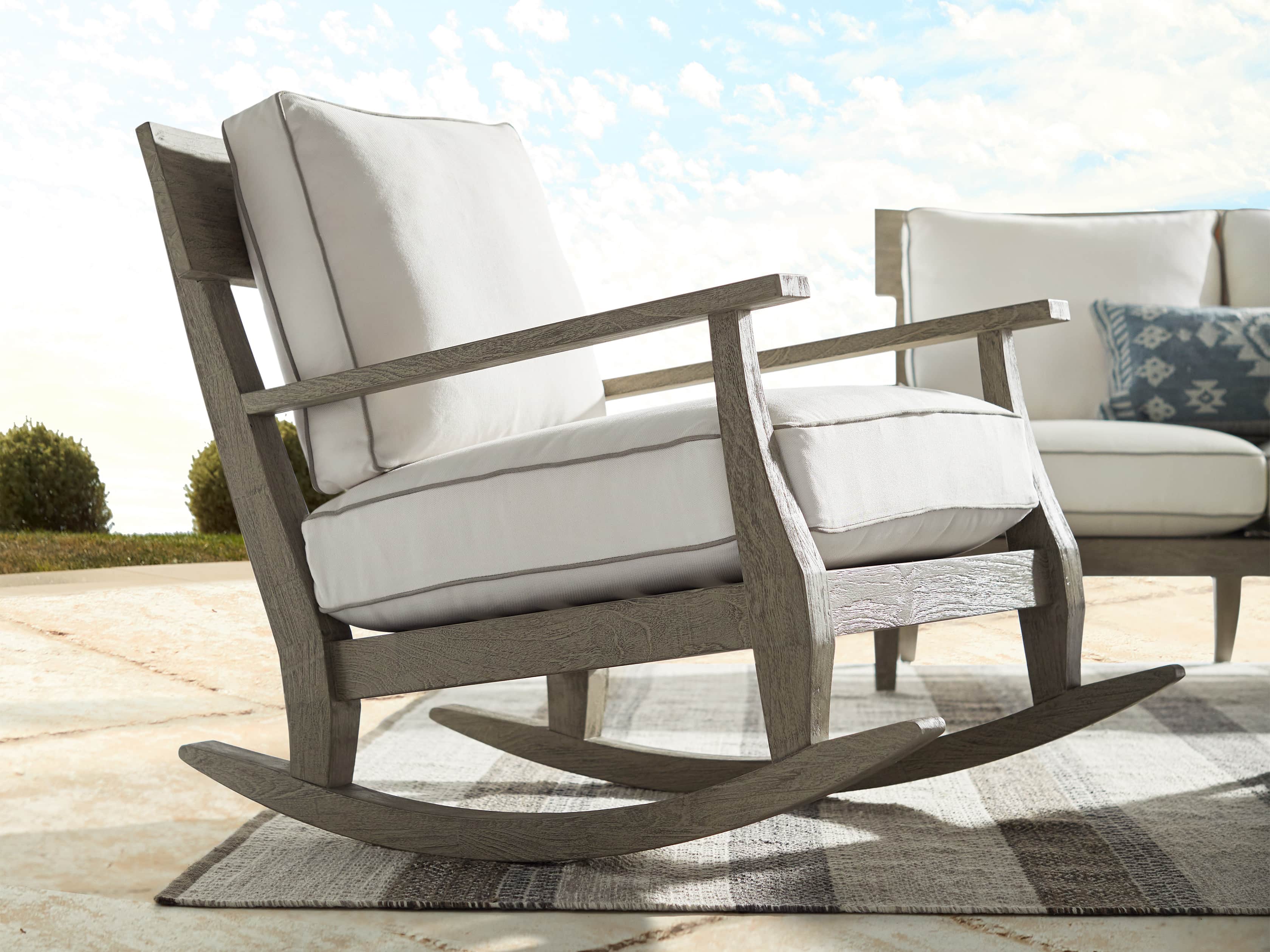 Adones Outdoor 31" Rocking Chair