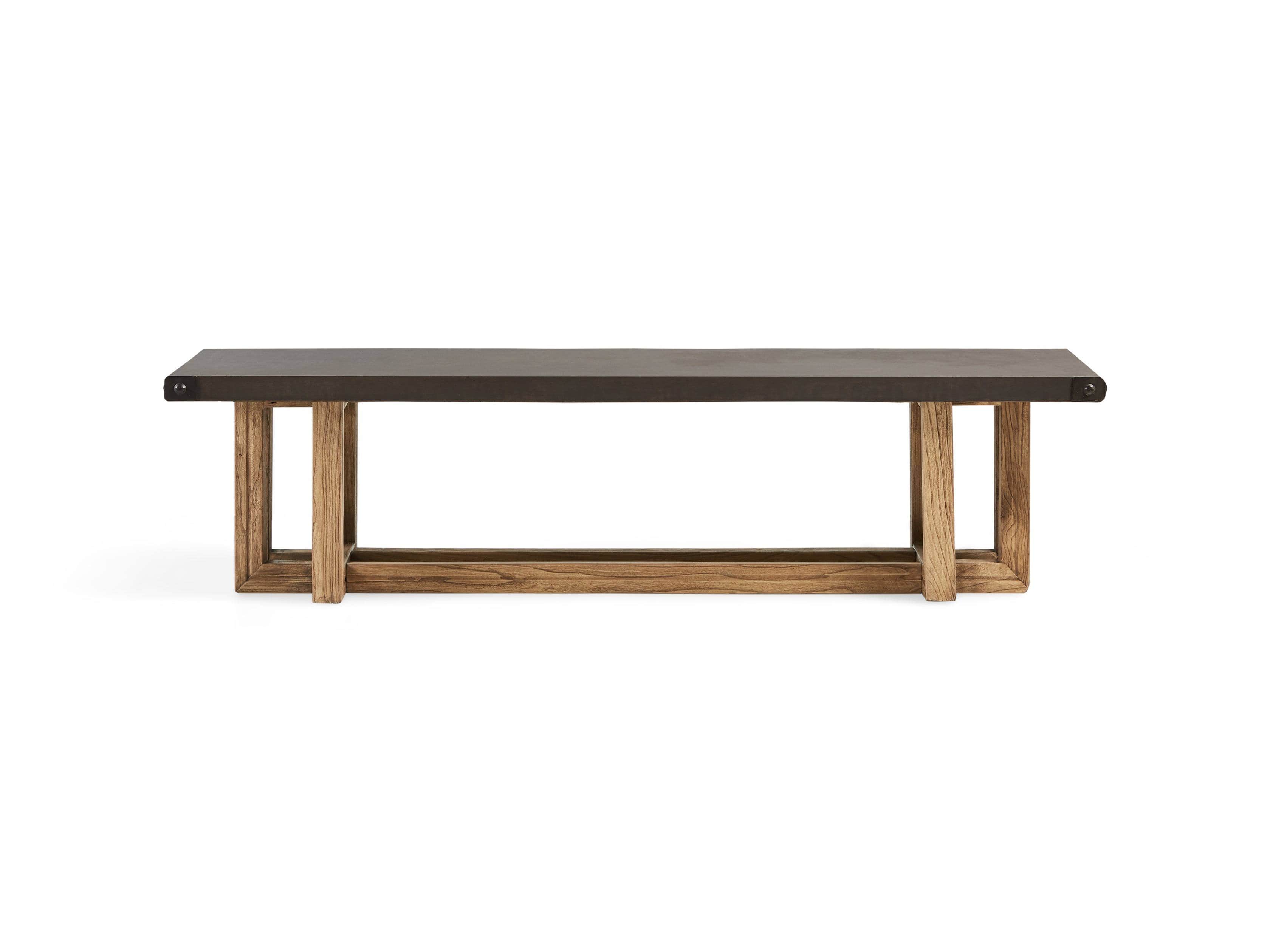 Adler Rivet 74" Outdoor Bench