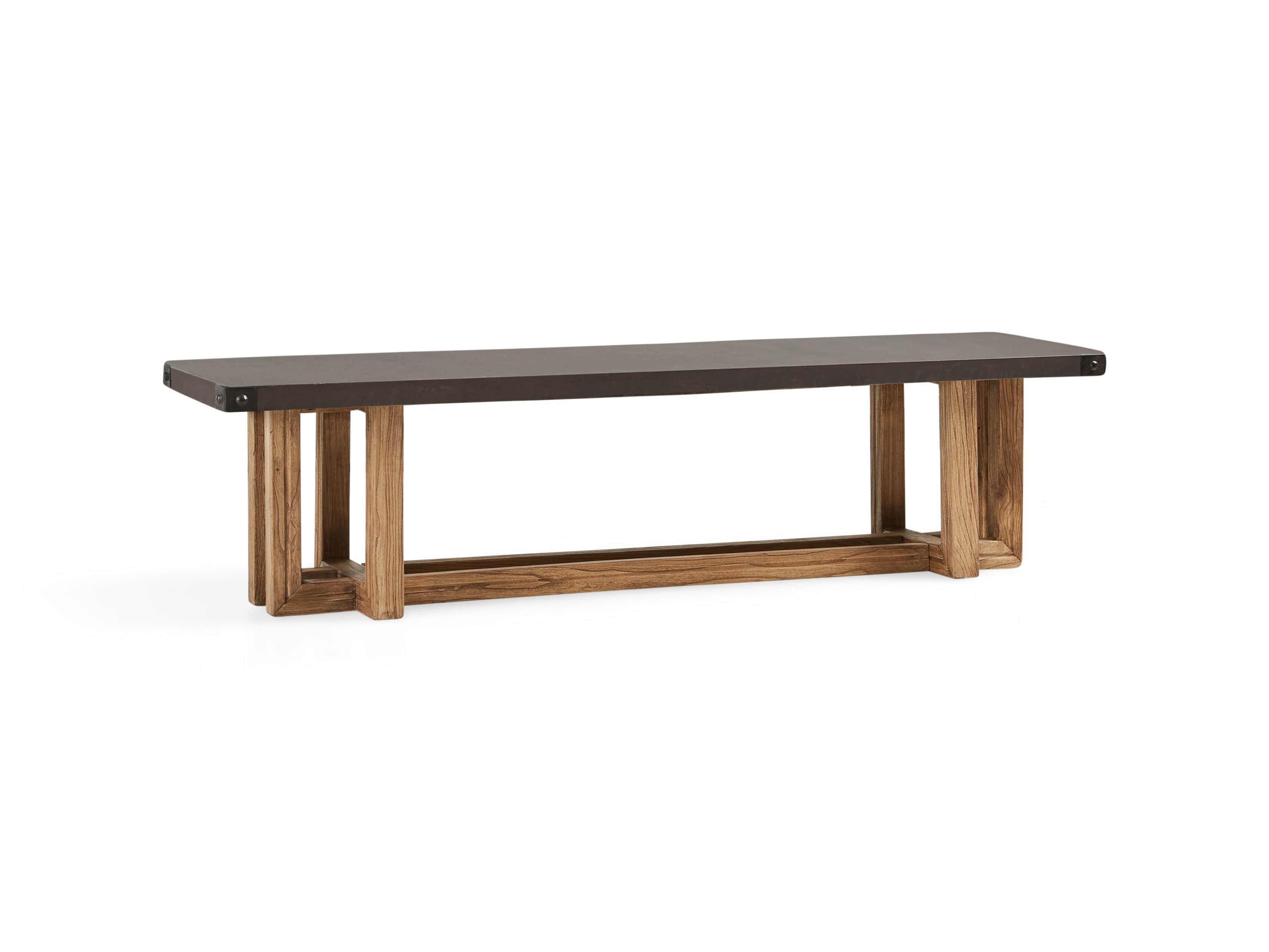 Adler Rivet 74" Outdoor Bench