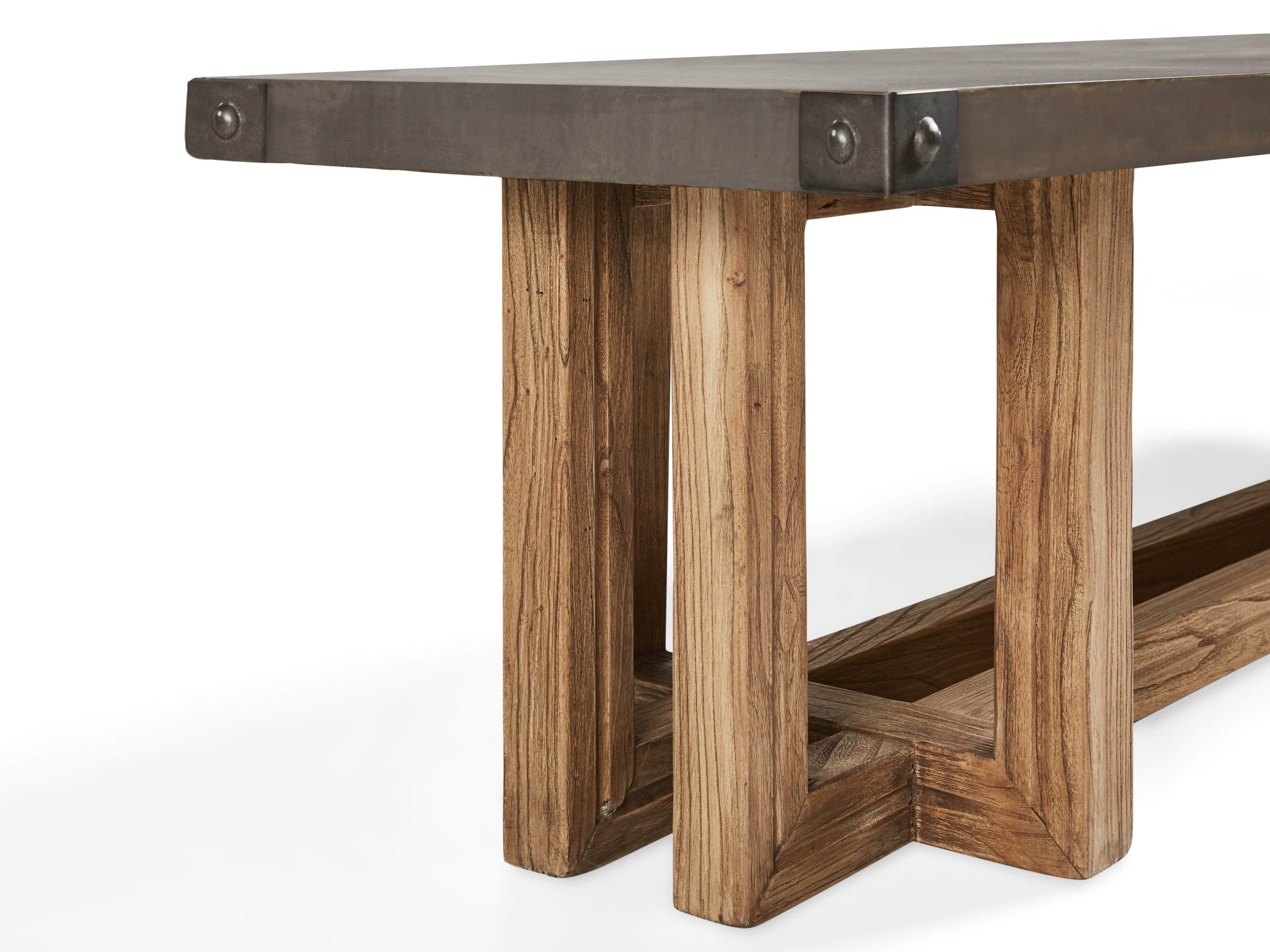 Adler Rivet 74" Outdoor Bench