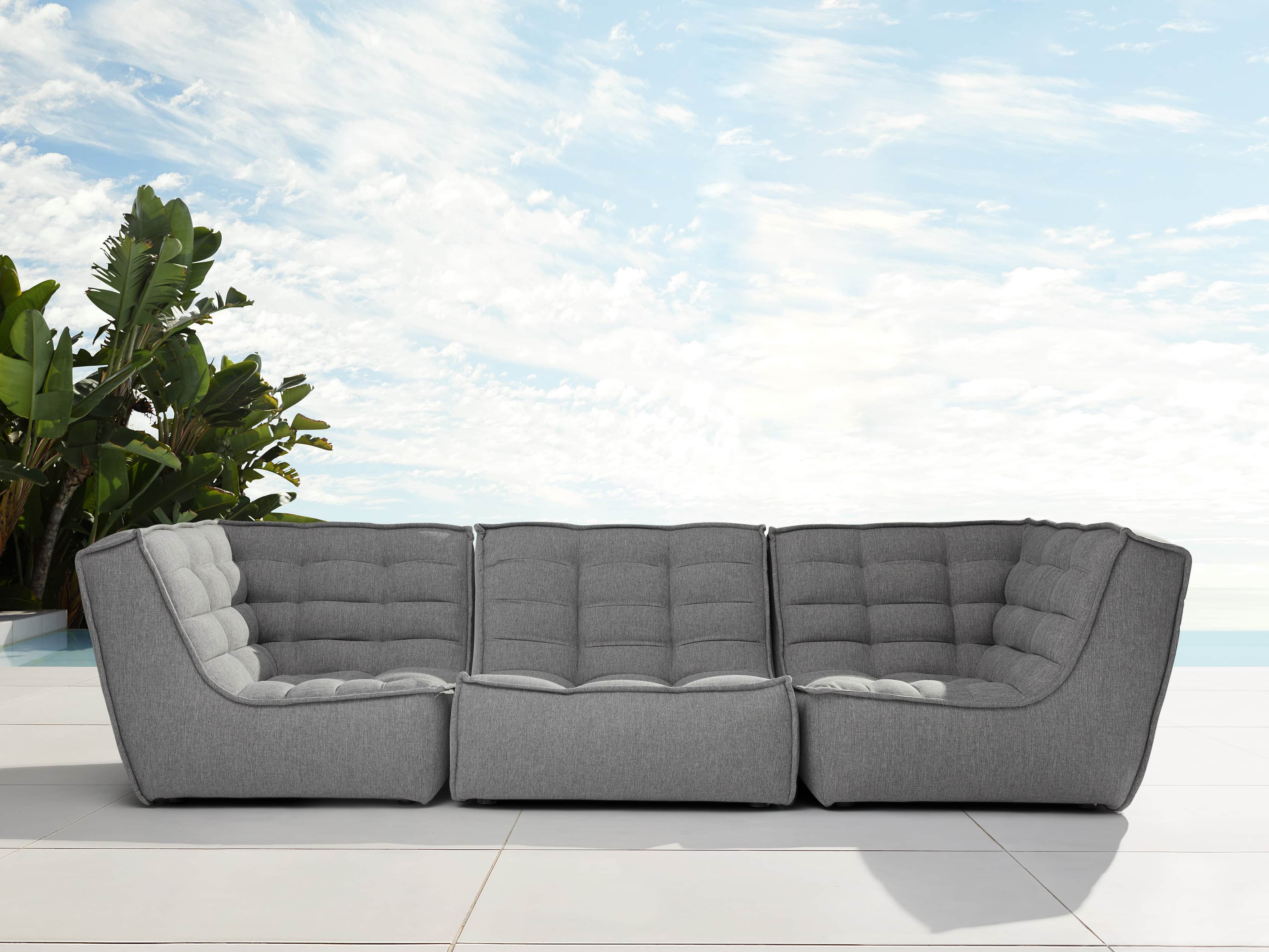 Algarve Outdoor 114" Sofa Sectional
