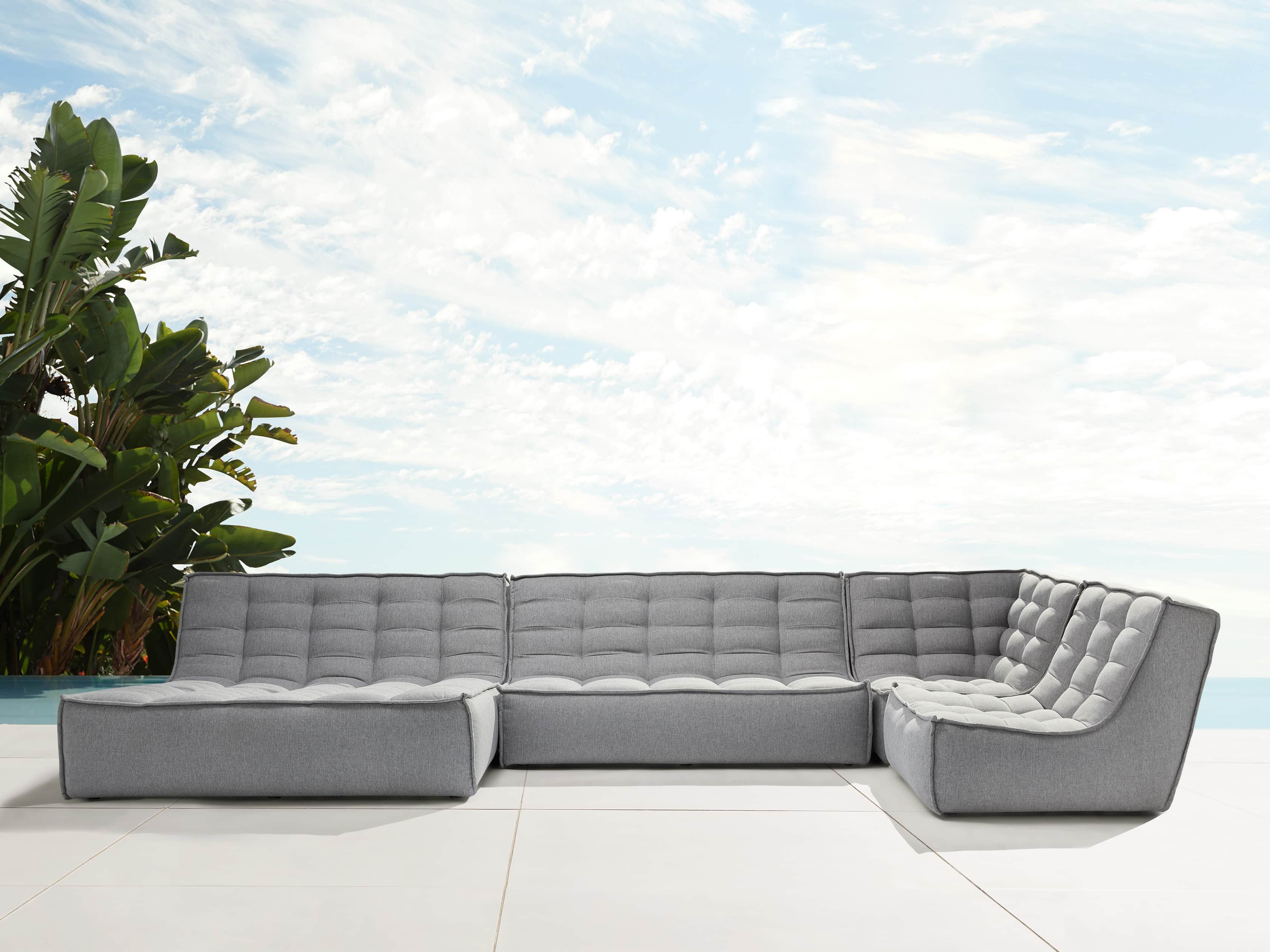 Algarve Outdoor Four Piece Double Sectional