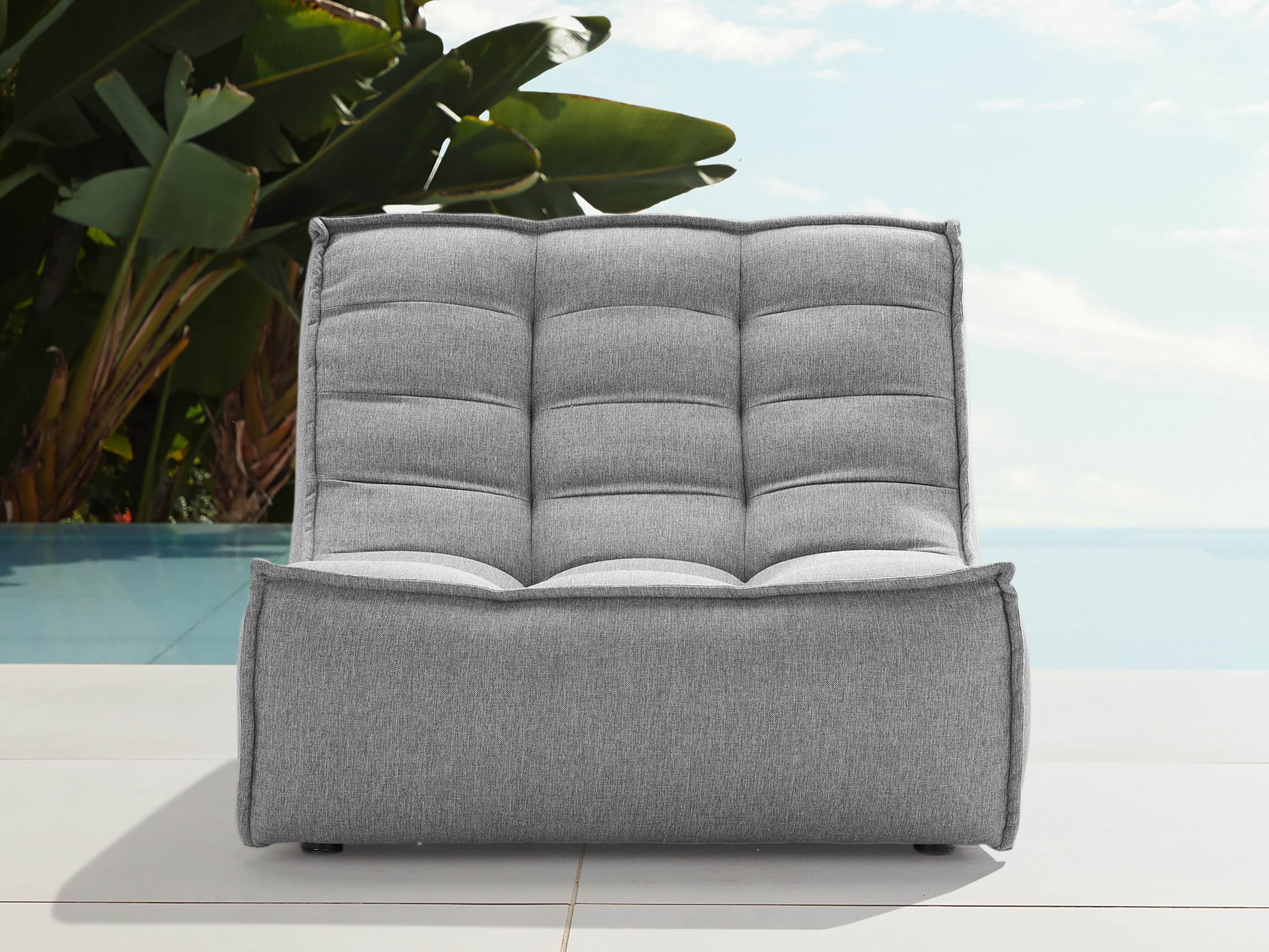 Algarve Outdoor 36" Armless Chair