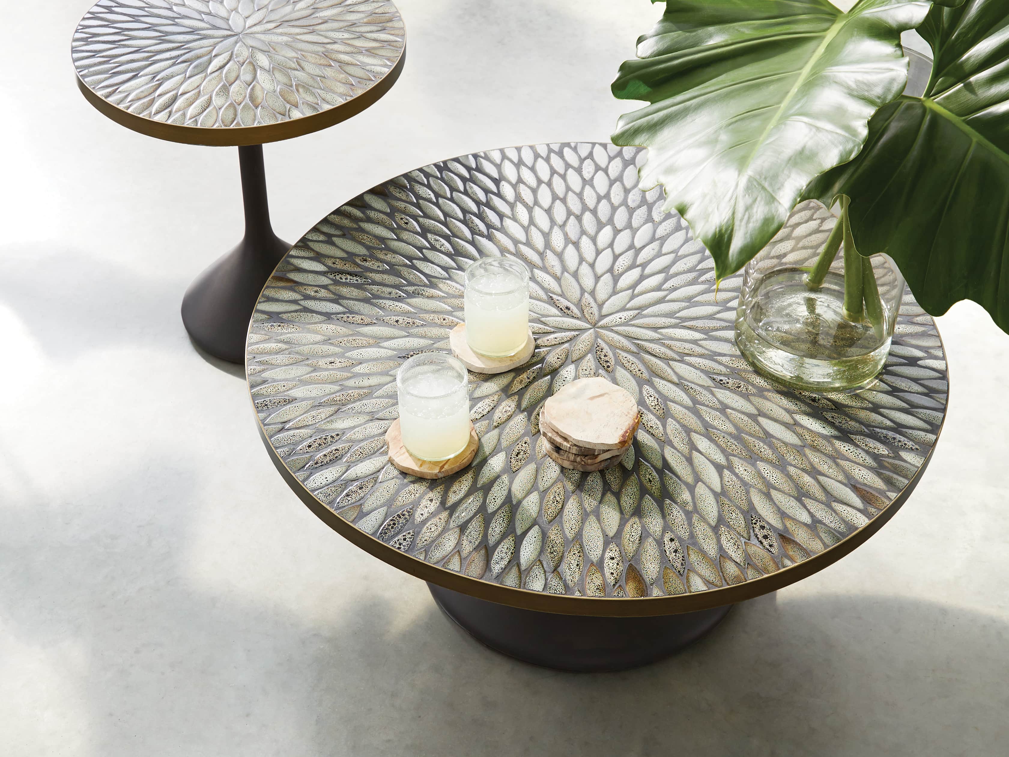 Sorrento 36" Round Coffee Table, slide 3 of 6