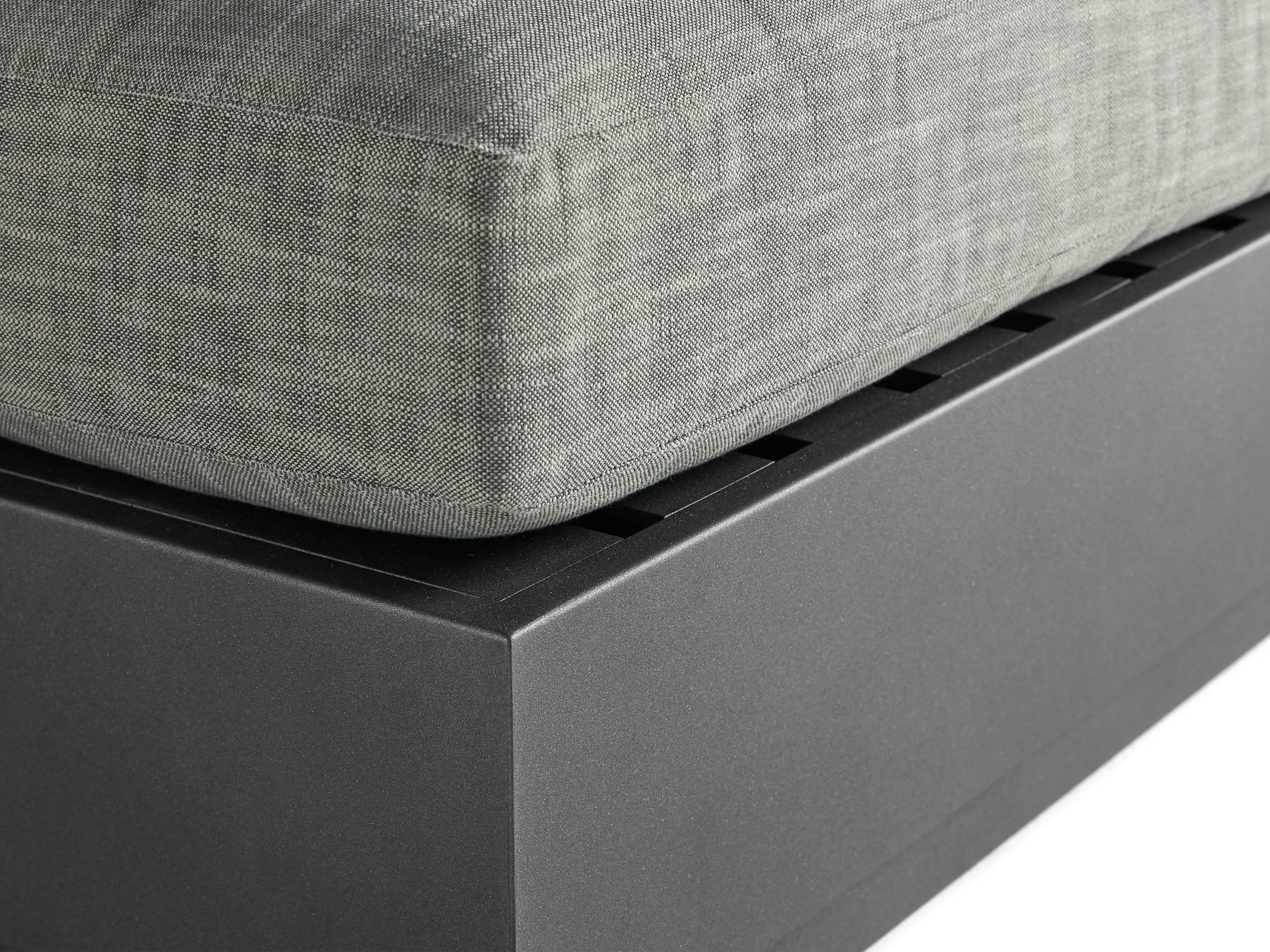 Bal Harbour Outdoor Aluminum Six Piece U Shape Sectional, slide 5 of 5
