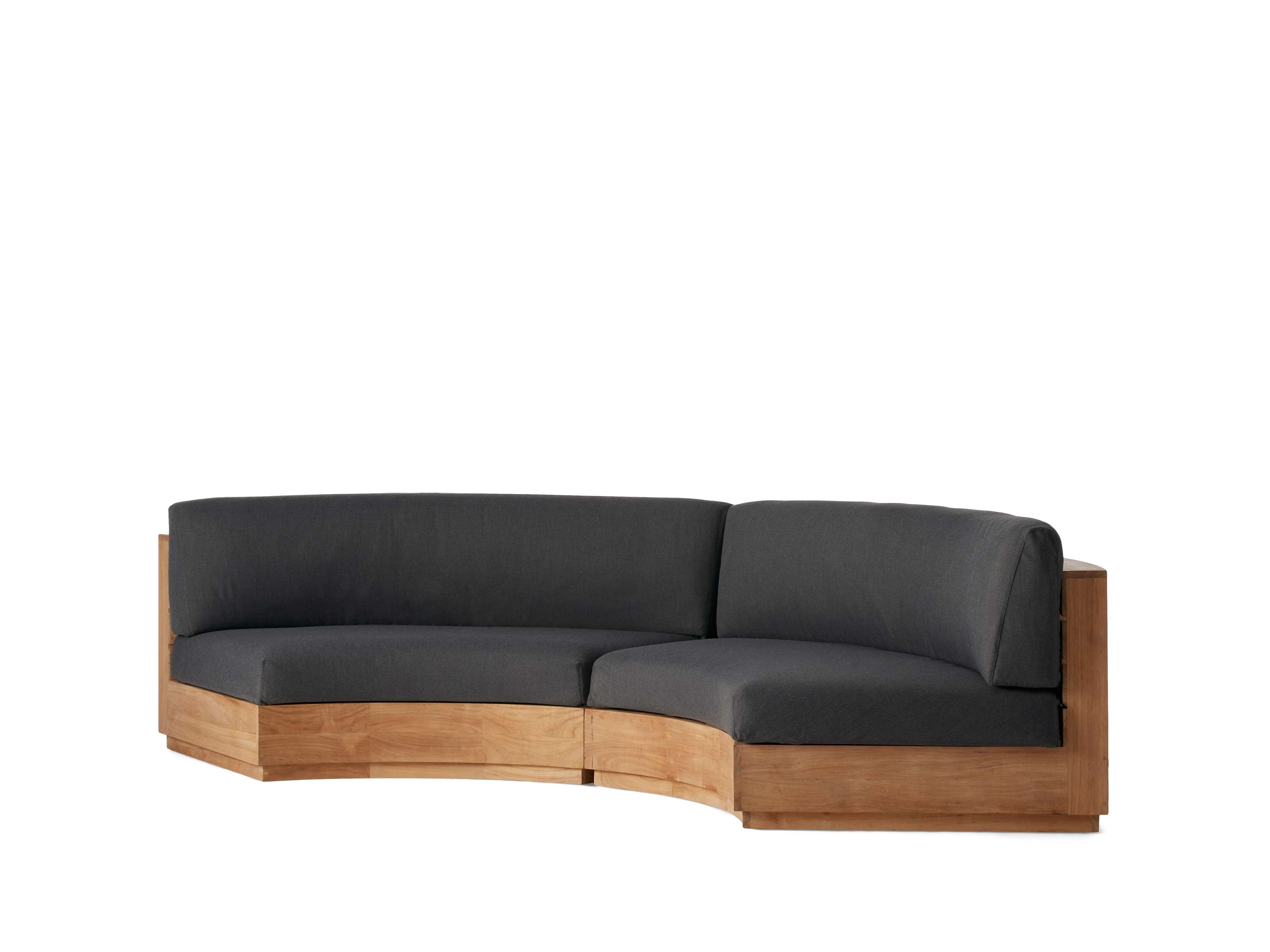 Bal Harbour Outdoor Curved Two-Piece Sectional - Thumbnail 4