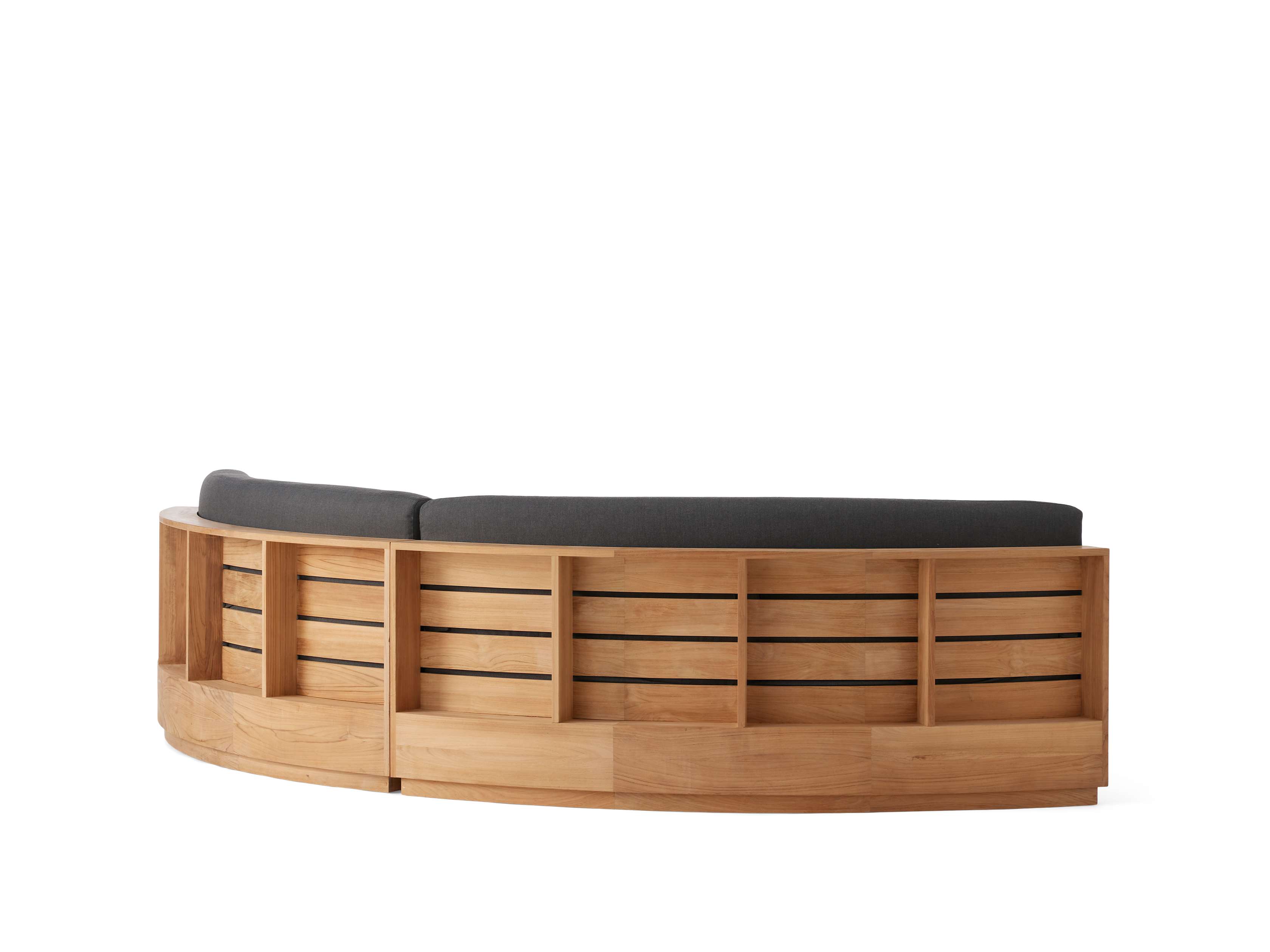 Bal Harbour Outdoor Curved Two-Piece Sectional - Thumbnail 2