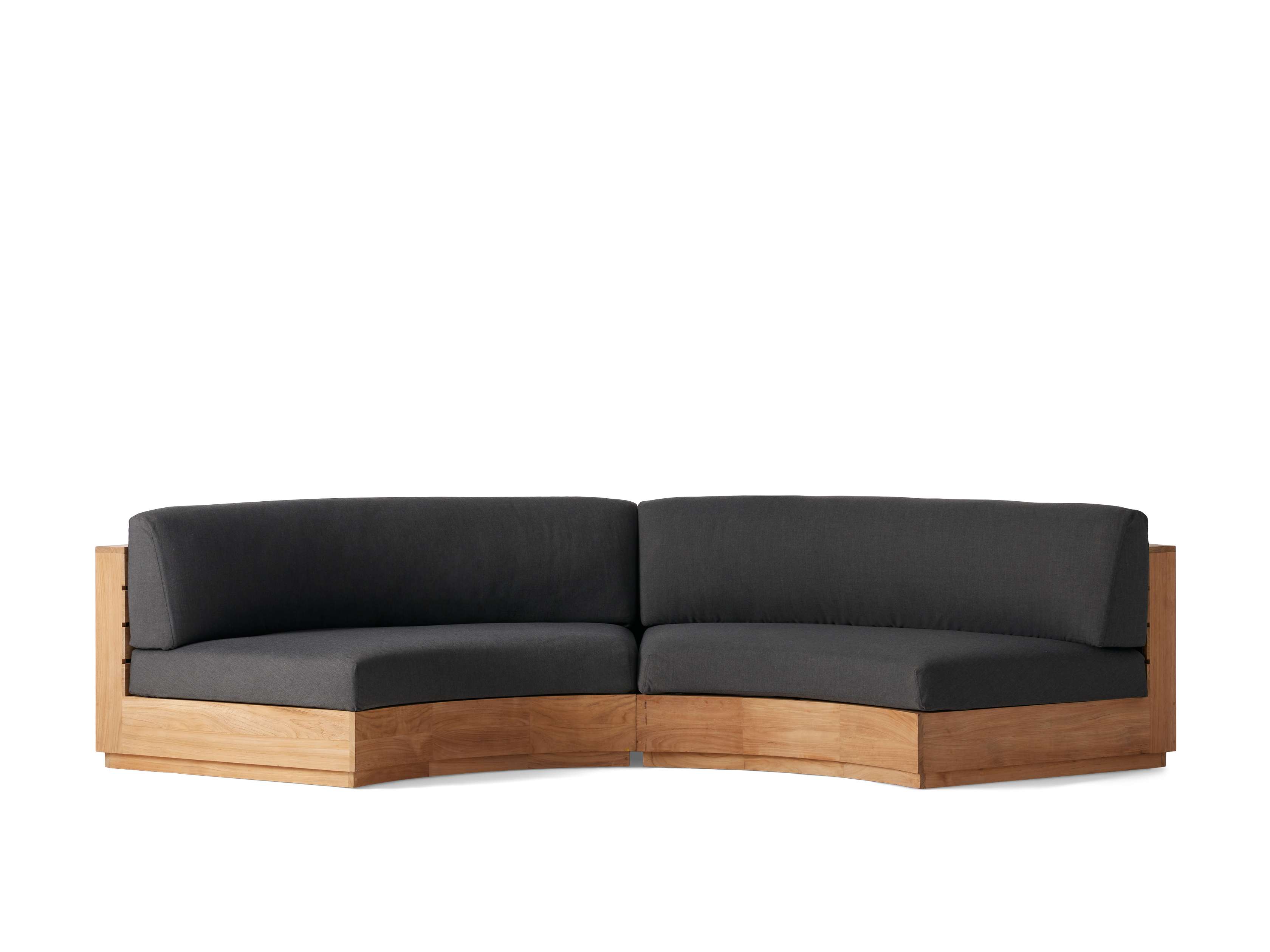 Bal Harbour Outdoor Curved Two-Piece Sectional