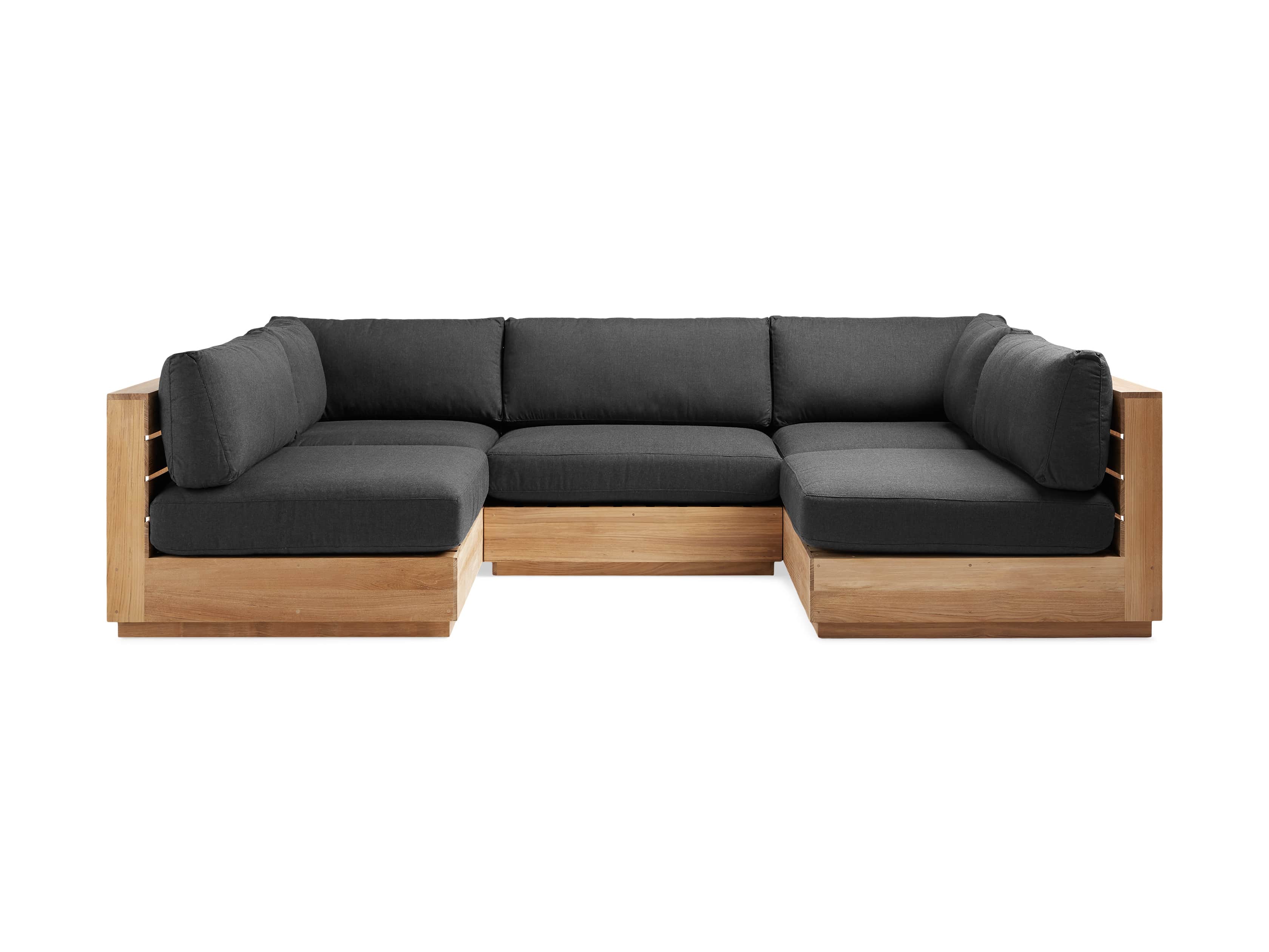 Bal Harbour Outdoor 5-Piece U Shape Sectional