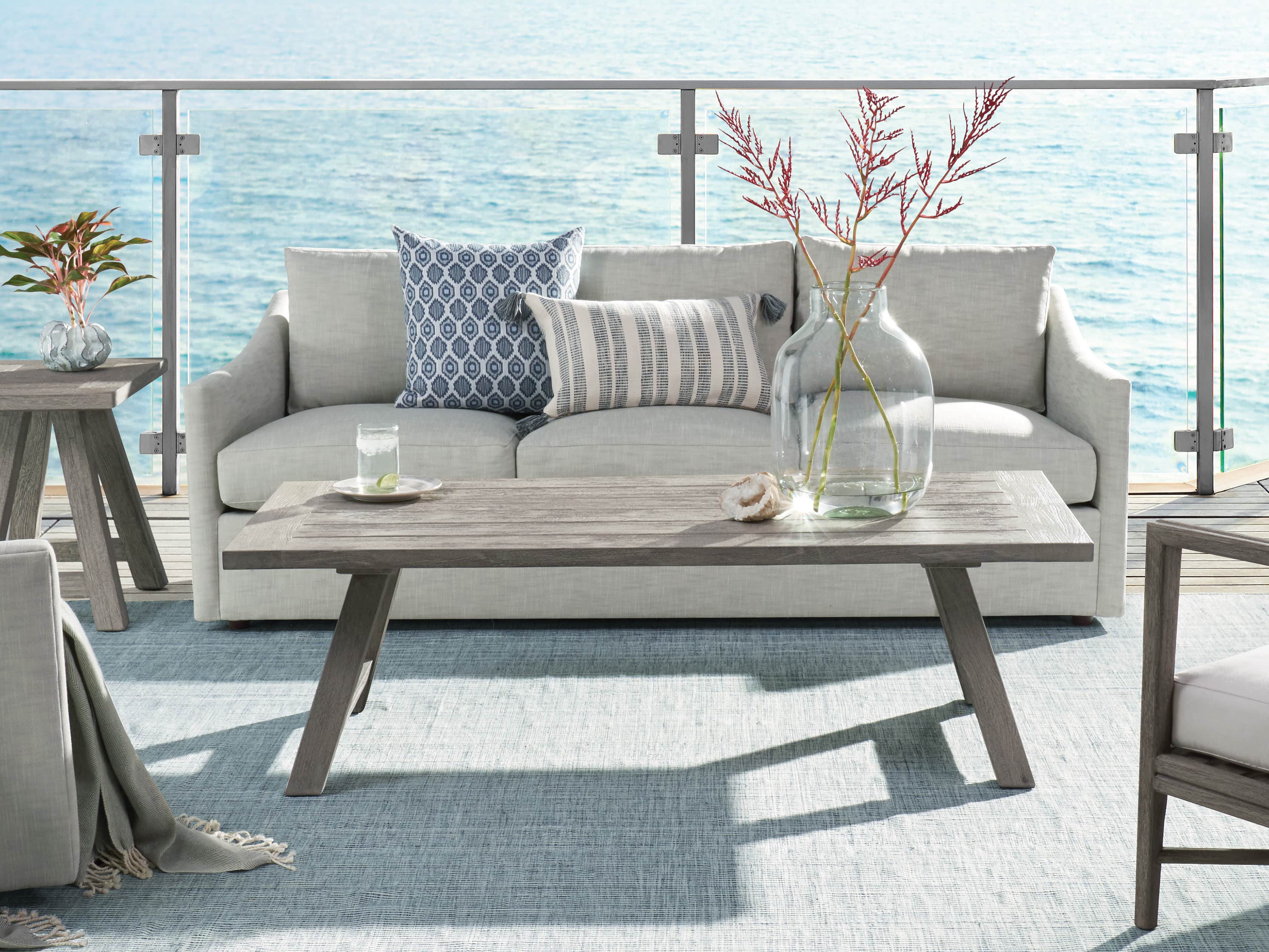 Arhaus outdoor store sofa